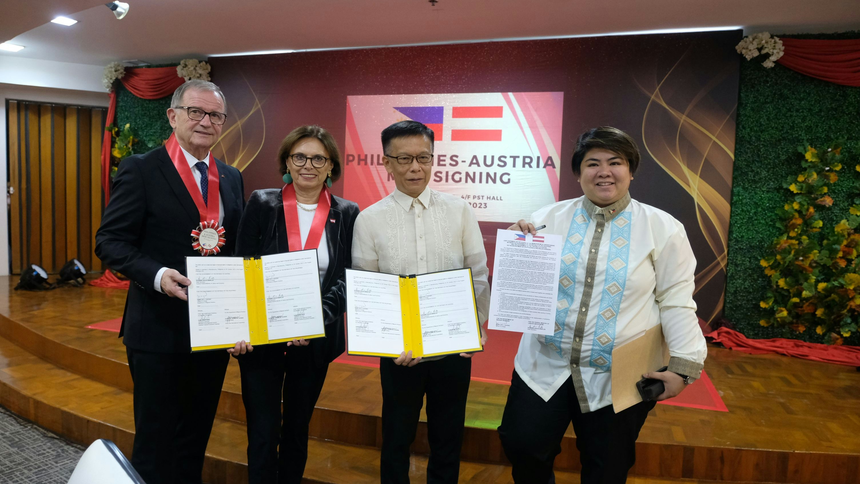 KO-Generalsekretär Karlheinz Kopf, Tourismus-Staatssekretärin Susanne Kraus-Winkler