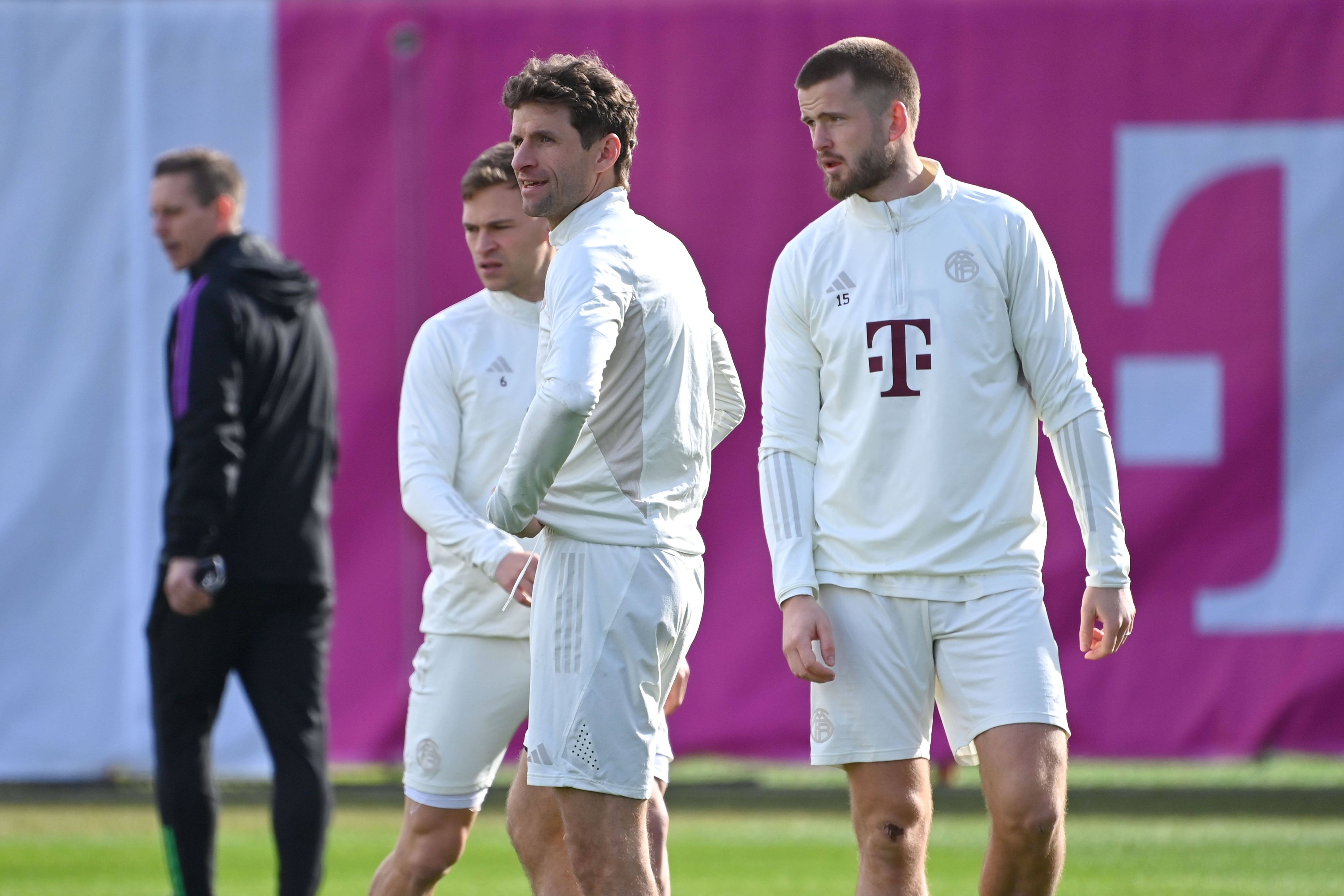 Mikrofone haben im Bayern-Training einen brisanten Satz von Thomas Müller aufgefangen. 