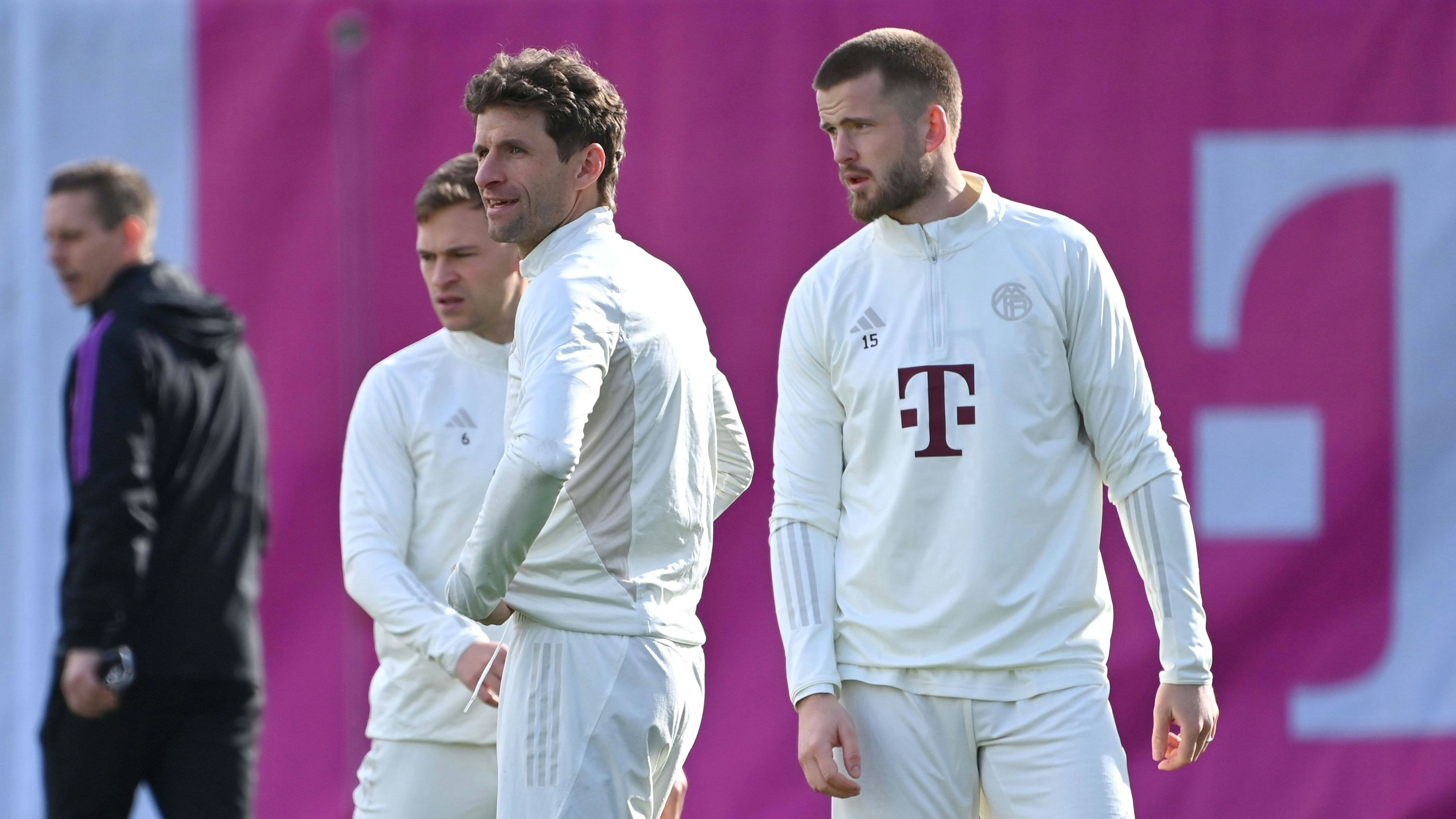 Mikrofone haben im Bayern-Training einen brisanten Satz von Thomas Müller aufgefangen. 