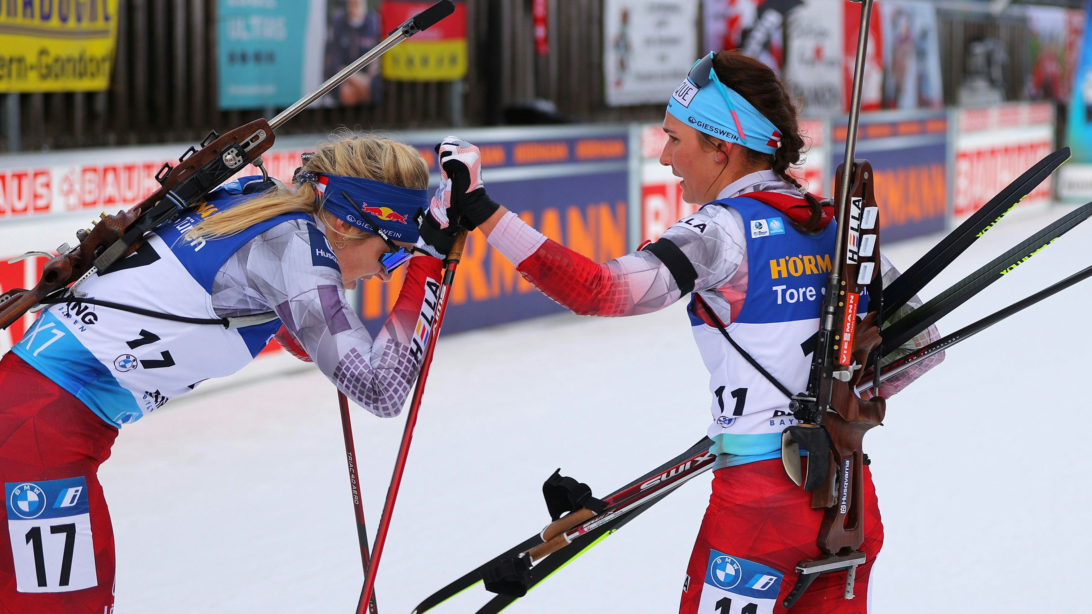 Vor zwei Jahren holte Dunja Zdouc in der WM-Staffel den zweiten Platz.