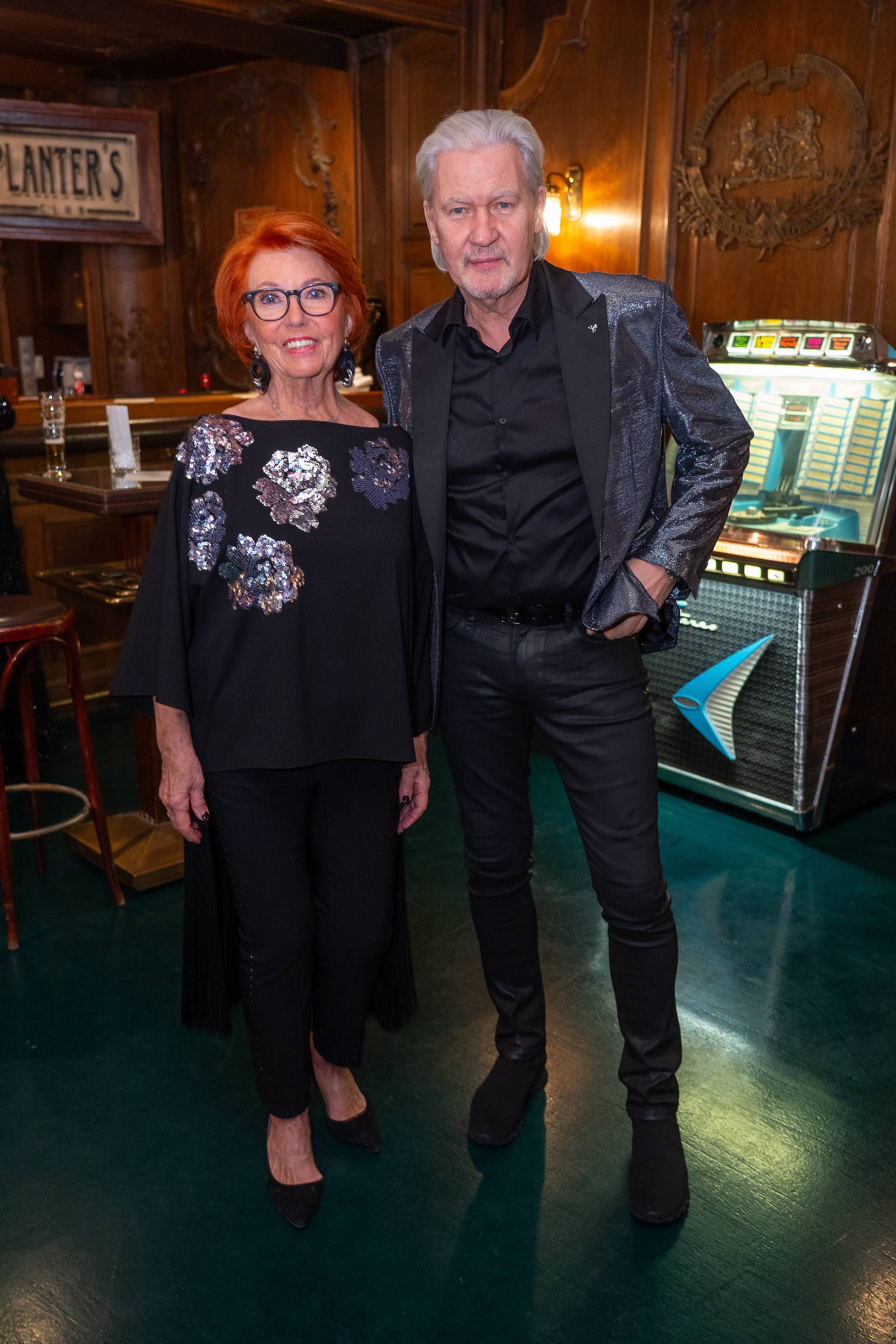 Song-Contest-Legende Johnny Logan und die Grande Dame der Interspot Film Inge Klingohr.