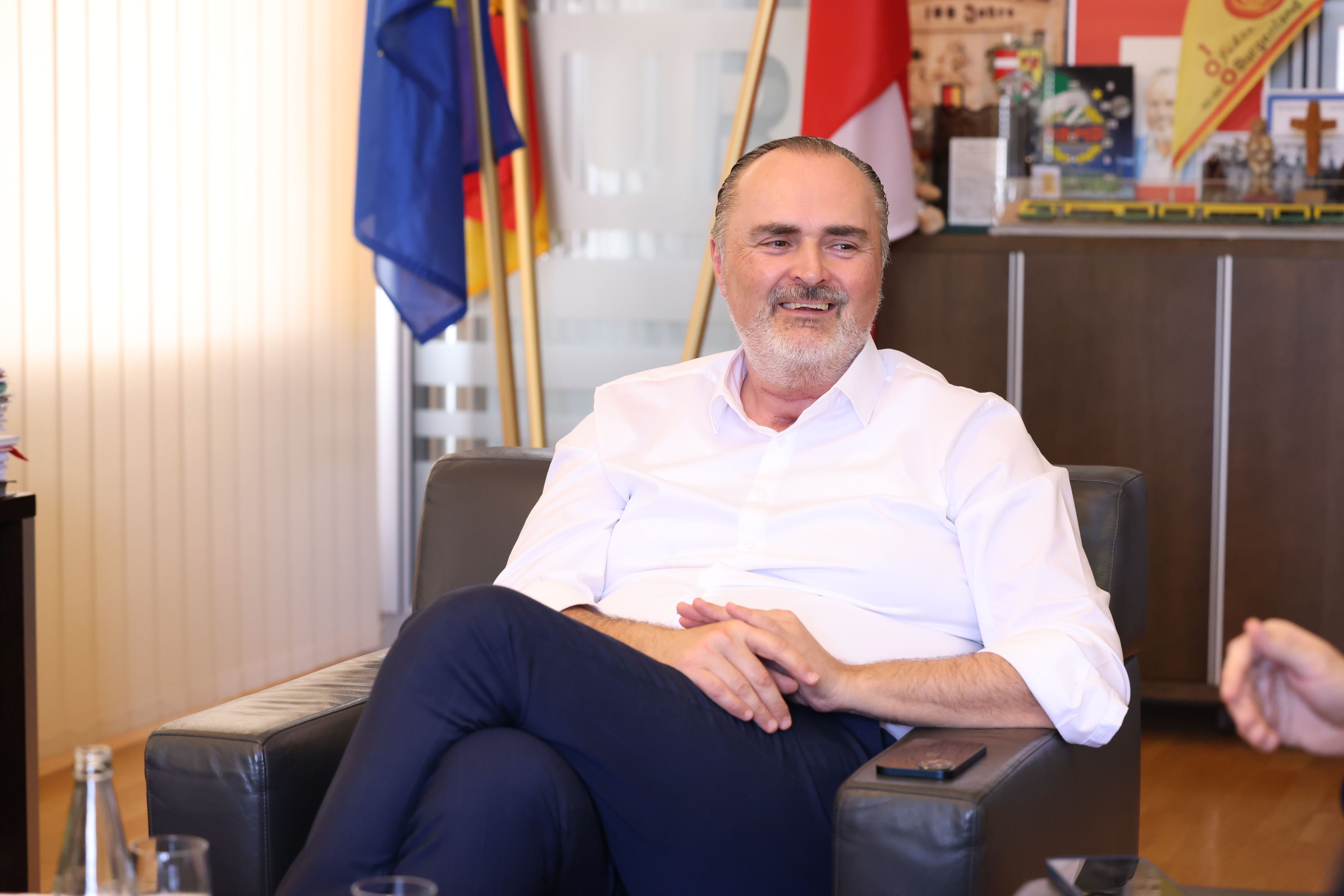 Hans Peter Doskozil blickt nun auf seine ersten fünf Jahre als Burgenland-Chef zurück.