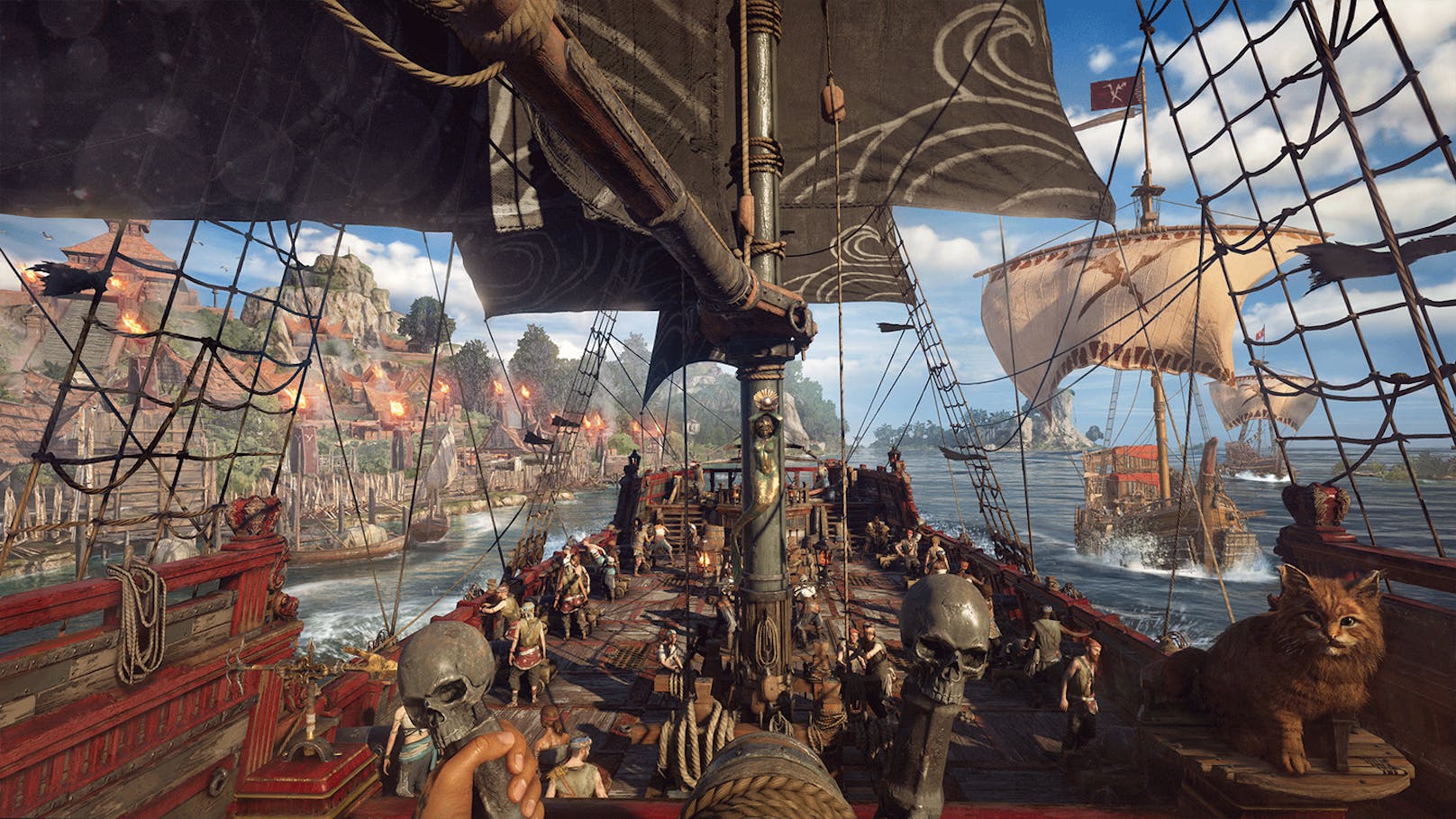 Mit "Skull and Bones" lässt Publisher Ubisoft die Piratenherzen der Gamer höher Schlagen! Elf Jahre nach "Assassin's Creed IV: Black Flag" dürfen Spieler endlich wieder in See stechen und gefürchteten Piraten-Kapitäne ein Ende bereiten. Der Piraten-Blockbuster ist ein Leckerbissen, der sich optisch und spielerisch mehr als nur sehen lassen kann.