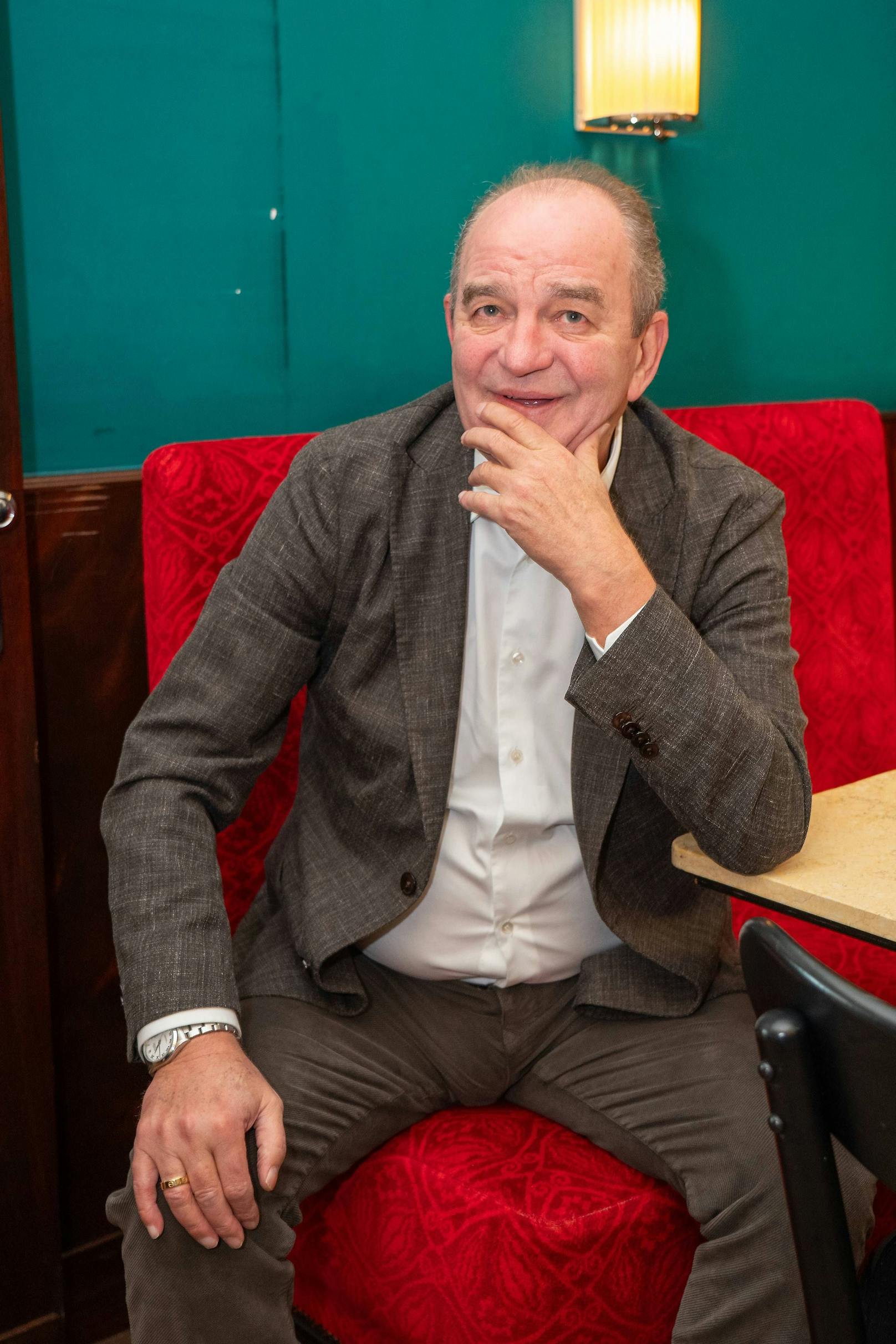  „Schneckerl“ Herbert Prohaska im Café Museum