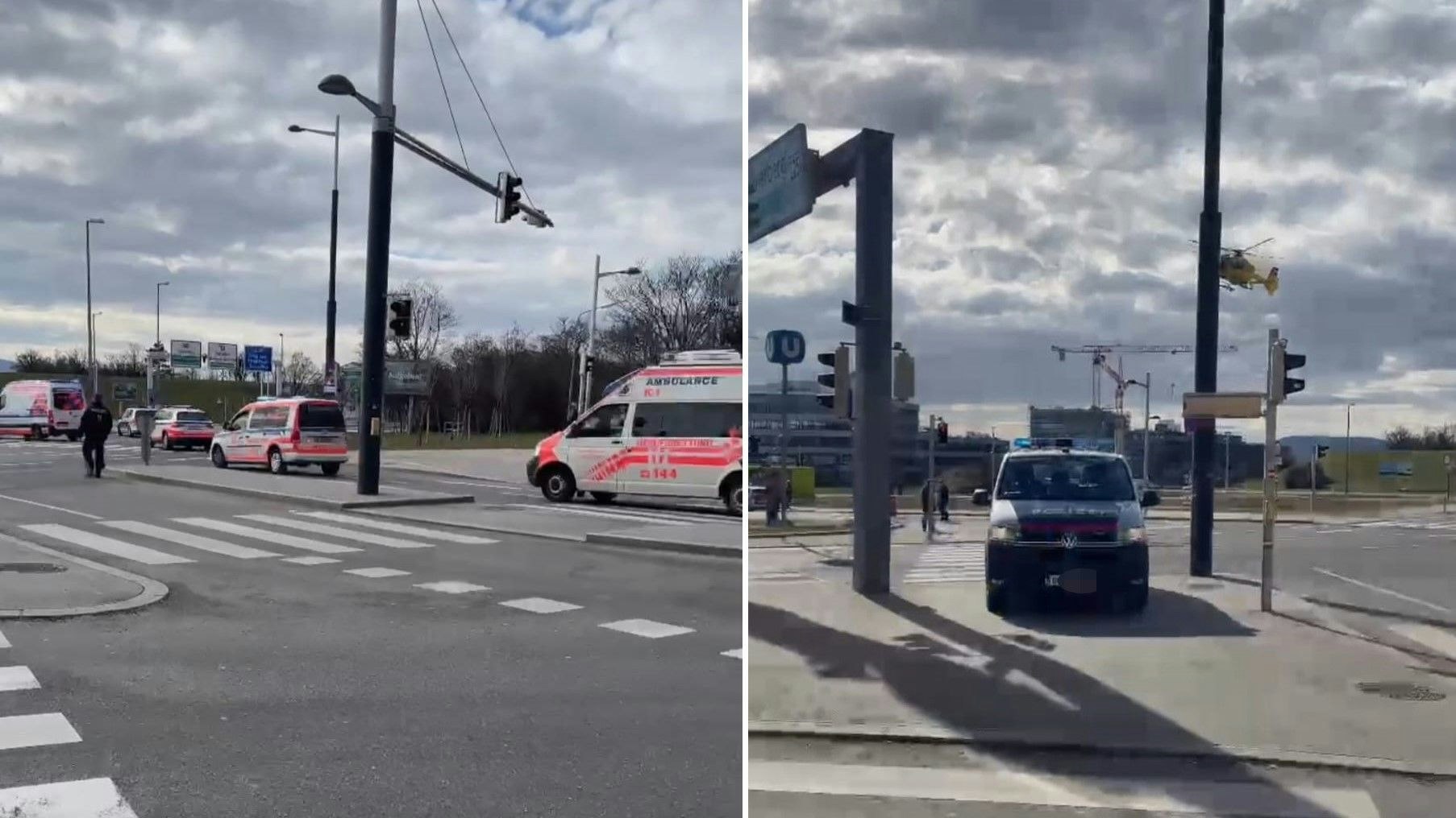 Bim erfasst Mädchen (6) in Wien – Heli muss kommen