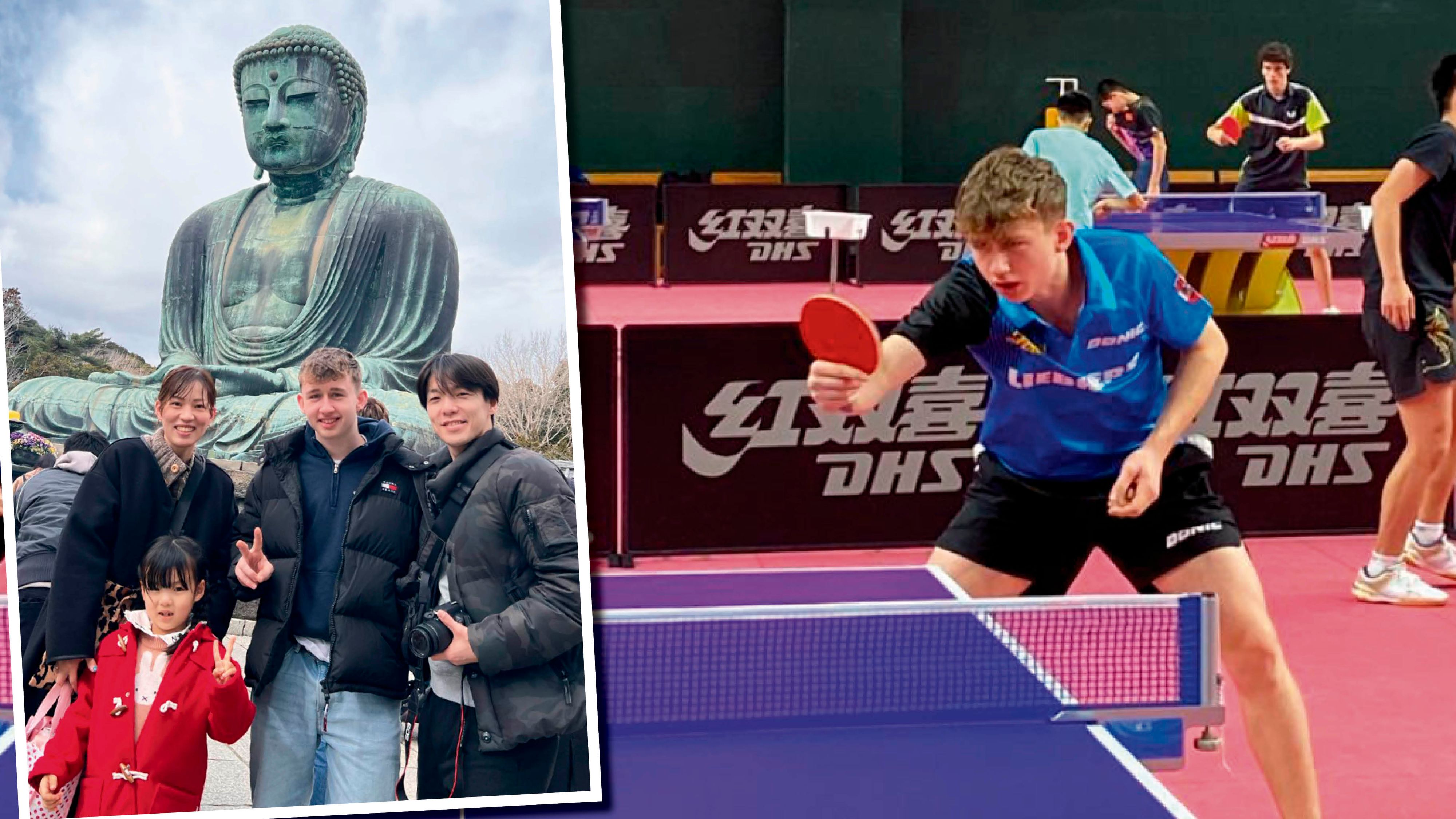 Tischtennis-Talent Rzihauschek in Tokyo und Peking: 