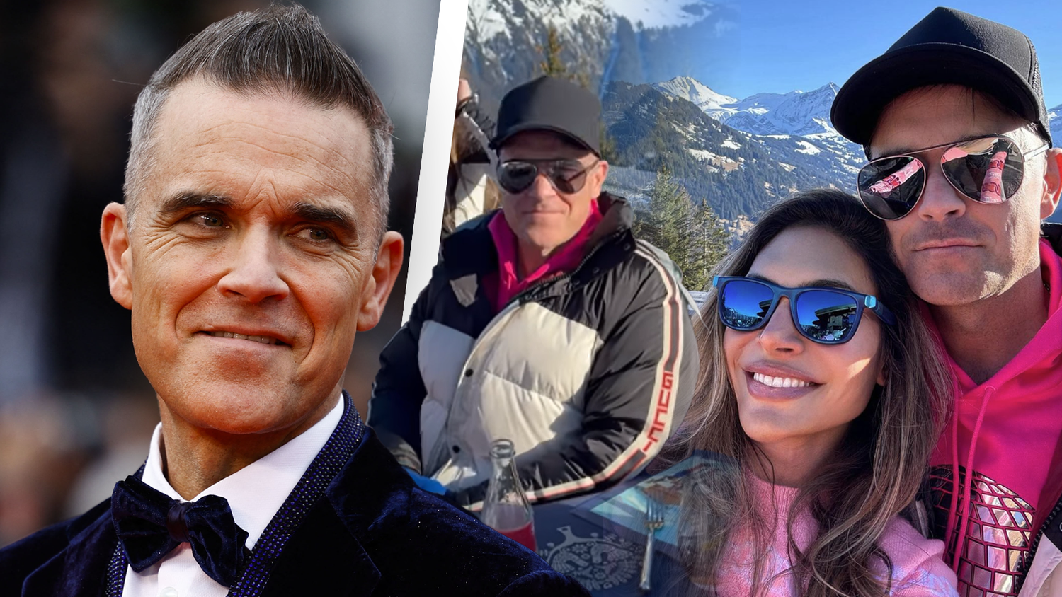 Robbie Williams feierte seinen Geburtstag in der Schweiz.