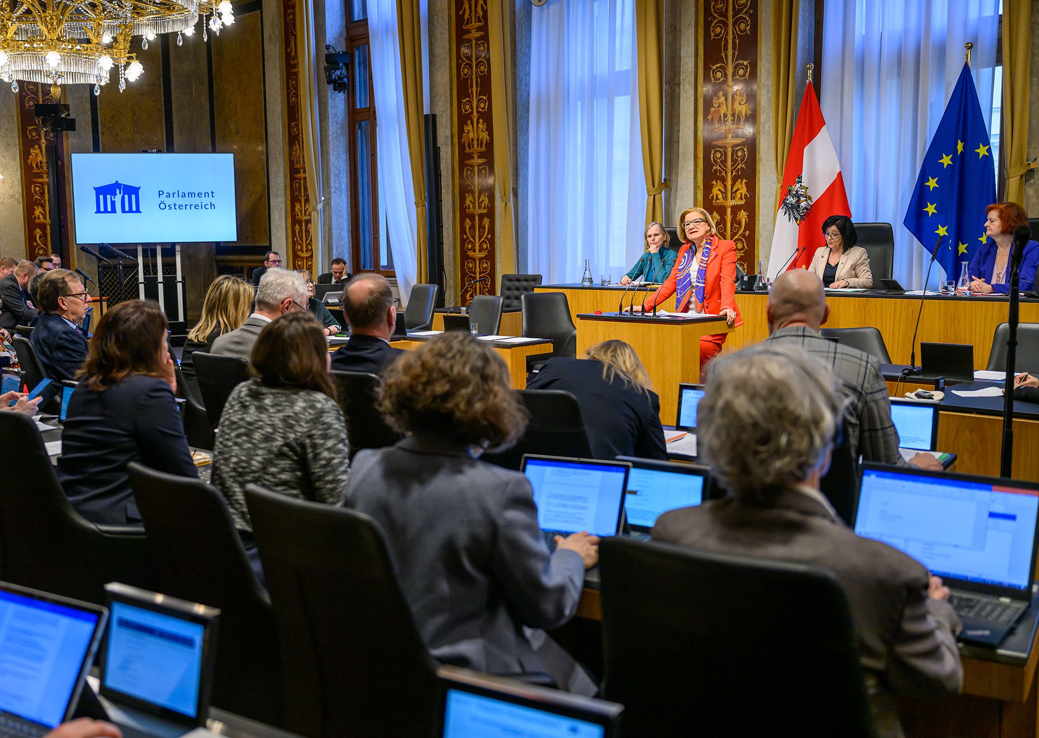 Johanna Mikl-Leitner, Landeshauptfrau von Niederösterreich und Vorsitzende der LH-Konferenz