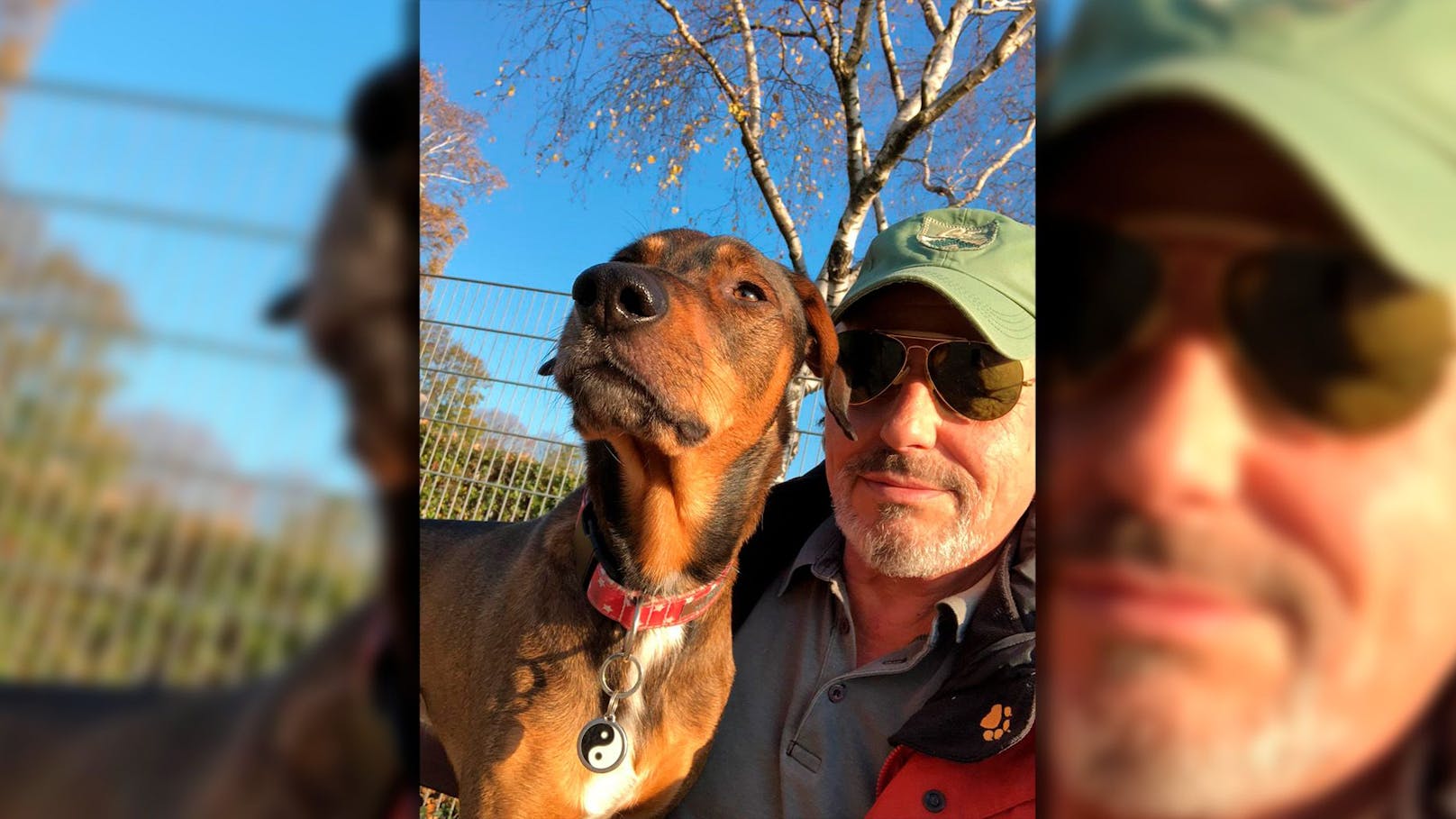 Tom (67) vermisst seinen Hund Ricco. 