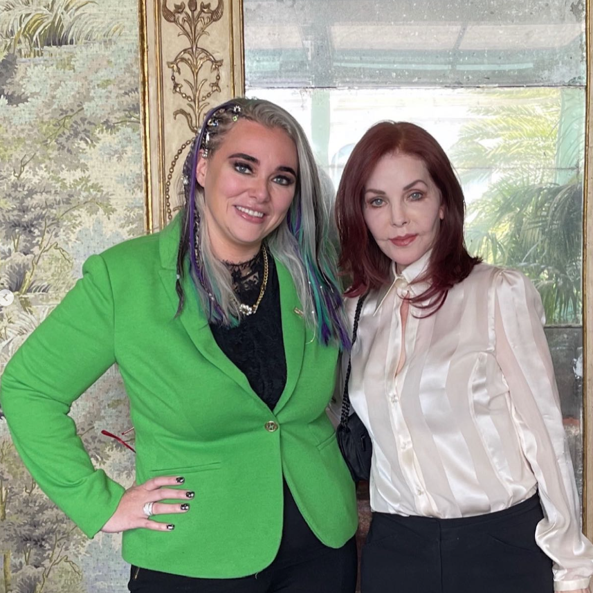Brigitte Kruse und Priscilla Presley arbeiteten zusammen.