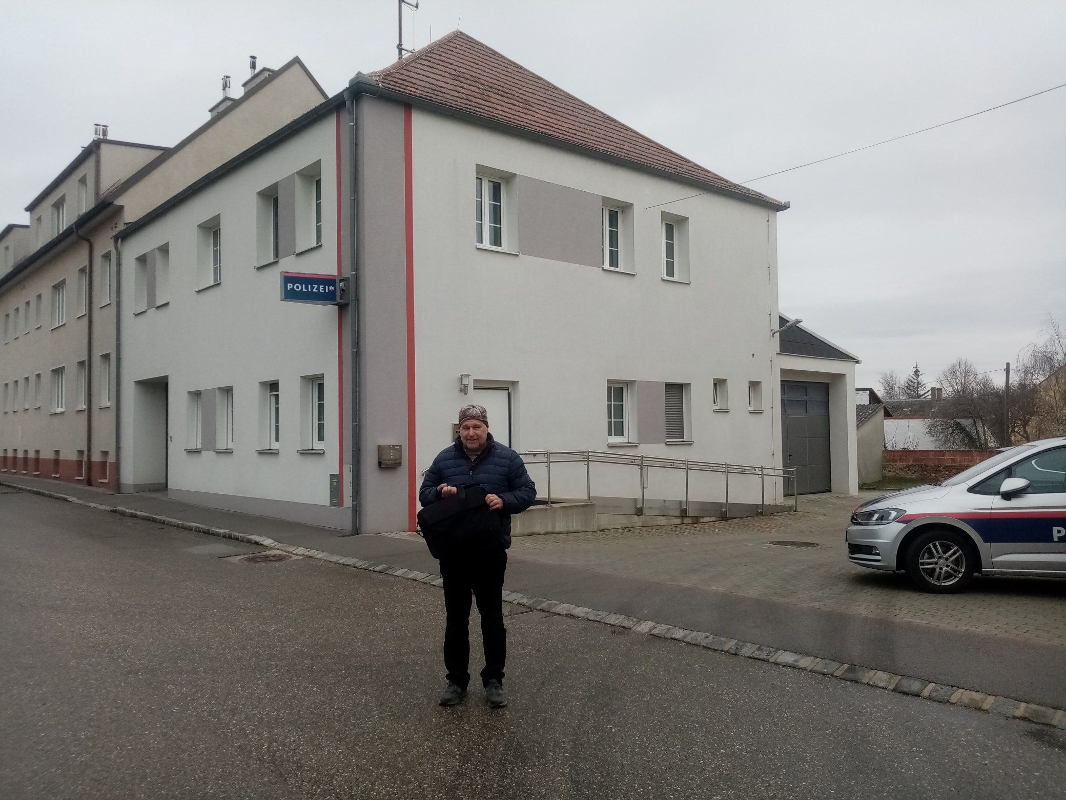 Michael Bübl fand den Laptop an einer Bushaltestelle. 