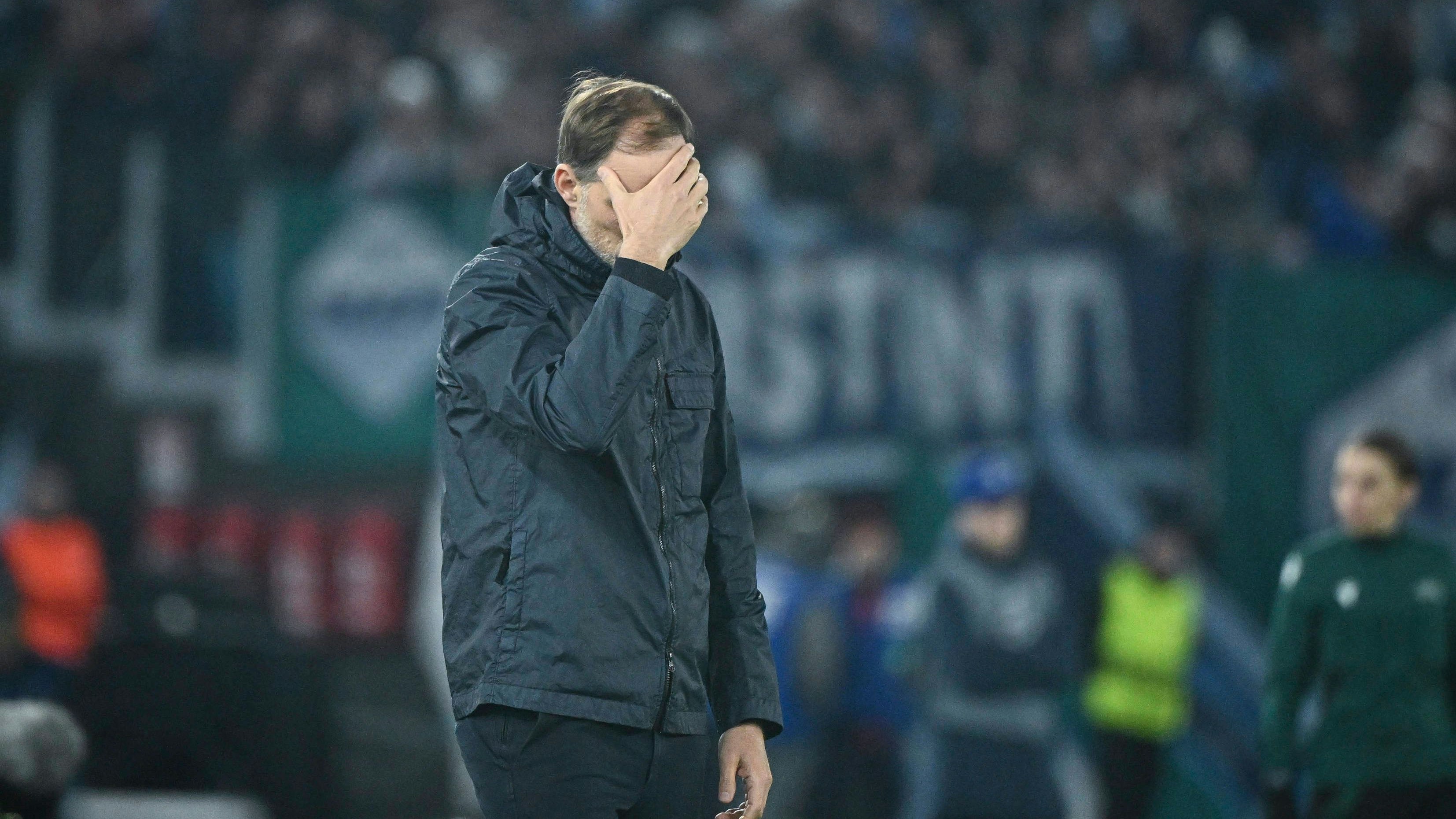 Bayern-Coach Thomas Tuchel war nach der 0:1-Niederlage gegen Lazio Rom ratlos.