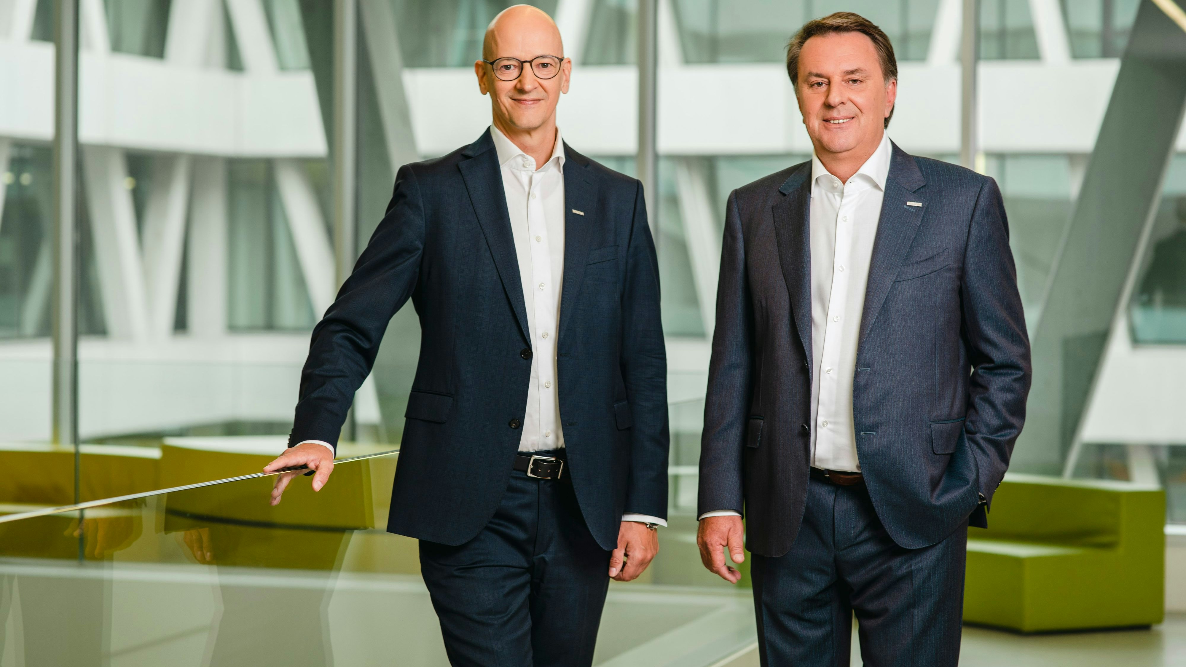 Johannes Schedlbauer und Wolfgang Ecker (v. li.)