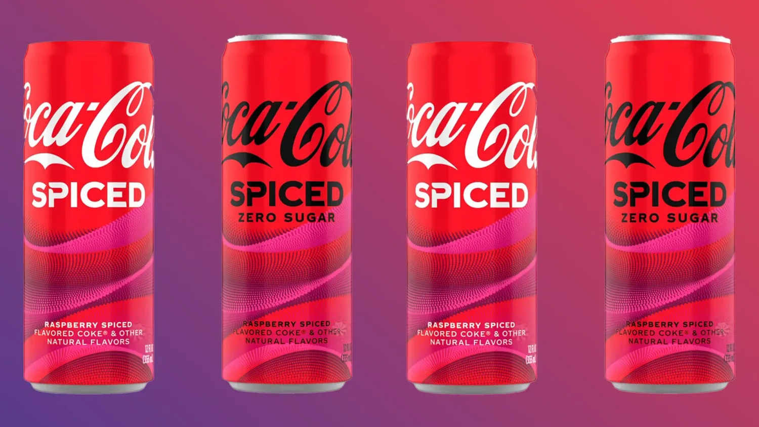 Coca-Cola Spiced mit Himbeer- und Gewürzaromen wird es vorerst nur in den USA und Kanada geben.