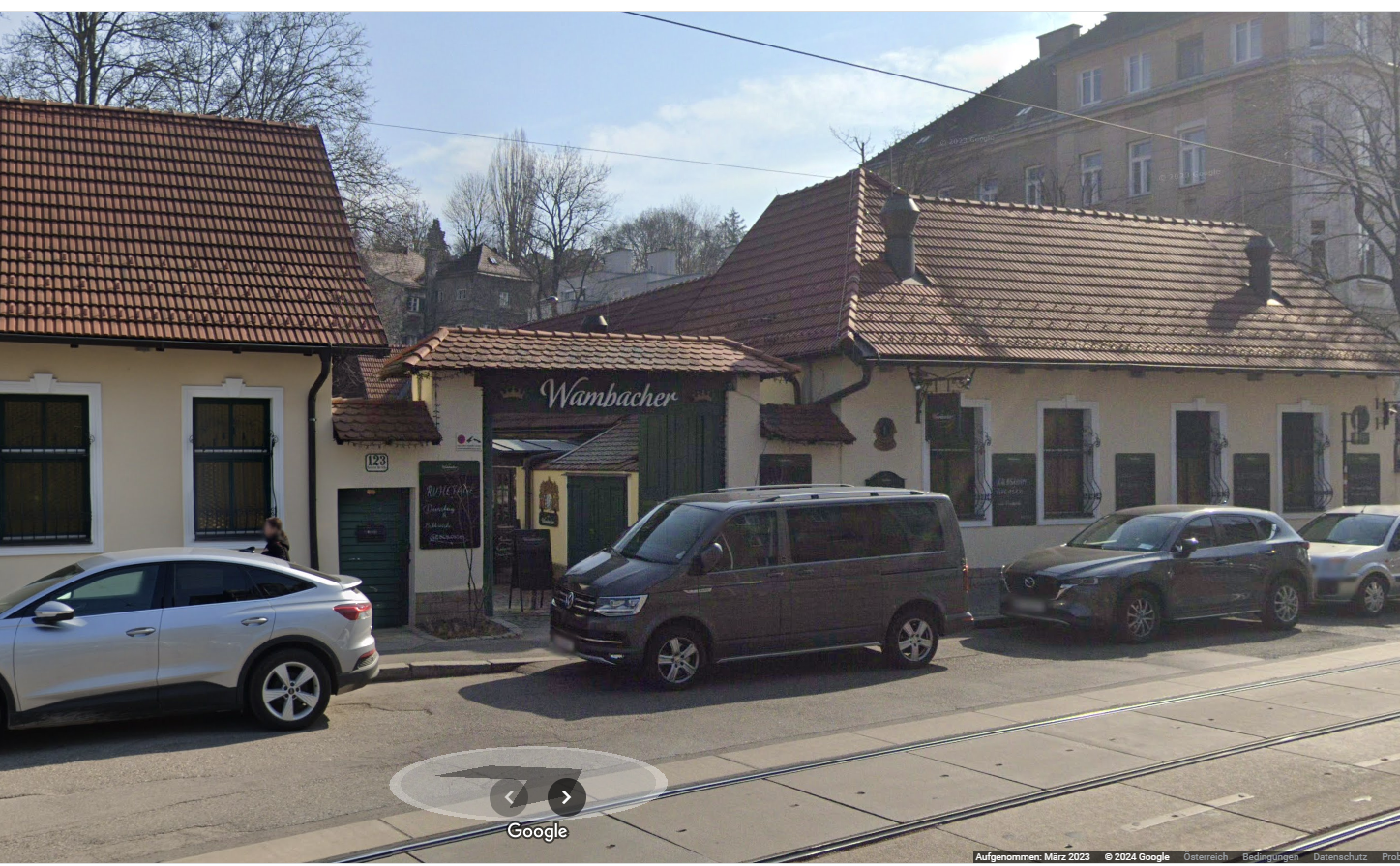 Das Wiener Heurigen-Restaurant Wambacher gibt es seit über 170 Jahren – jetzt ist die Zukunft ungewiss.,