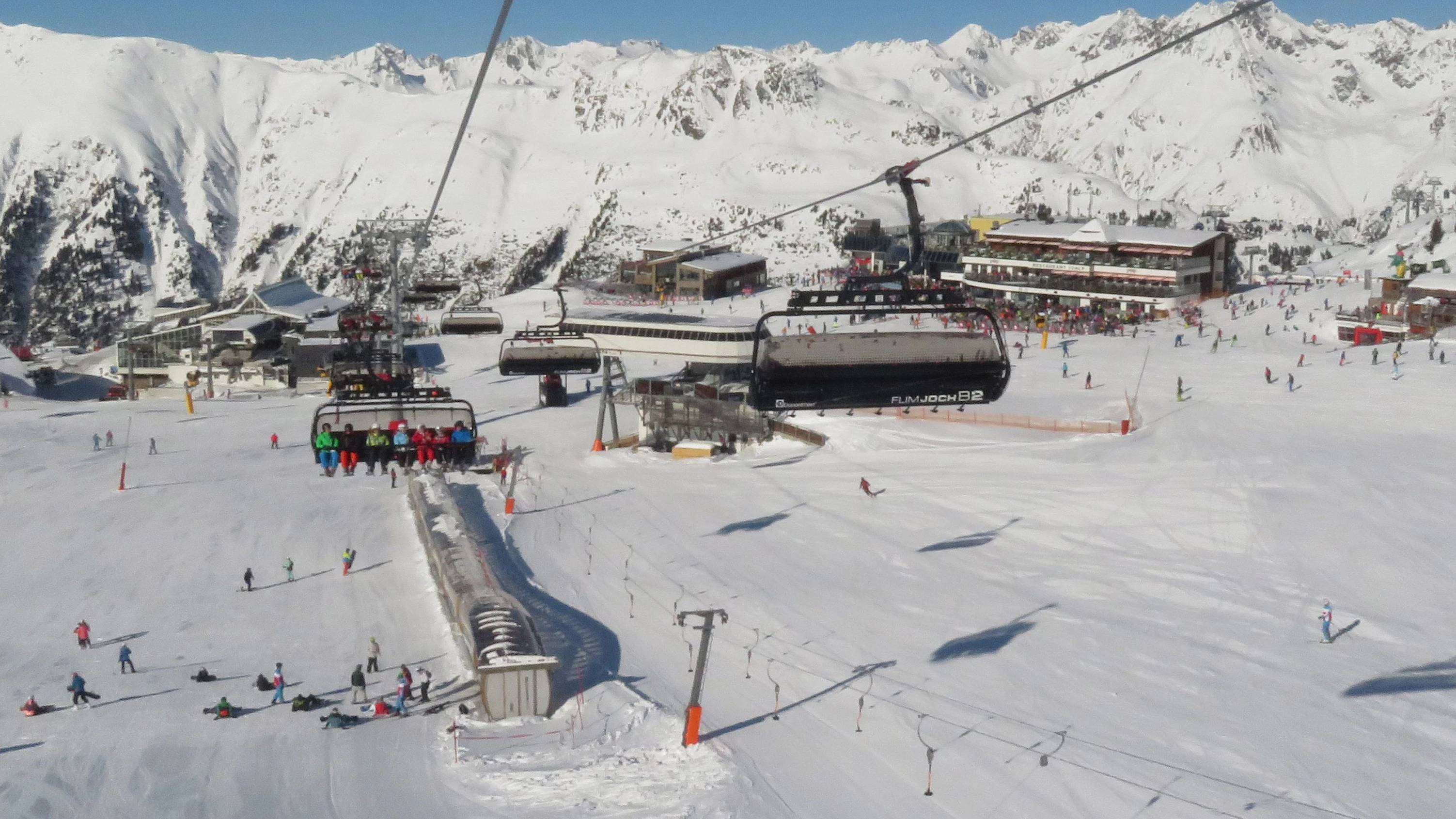 Impressionen aus dem Skigebiet Ischgl. Archivbild. 