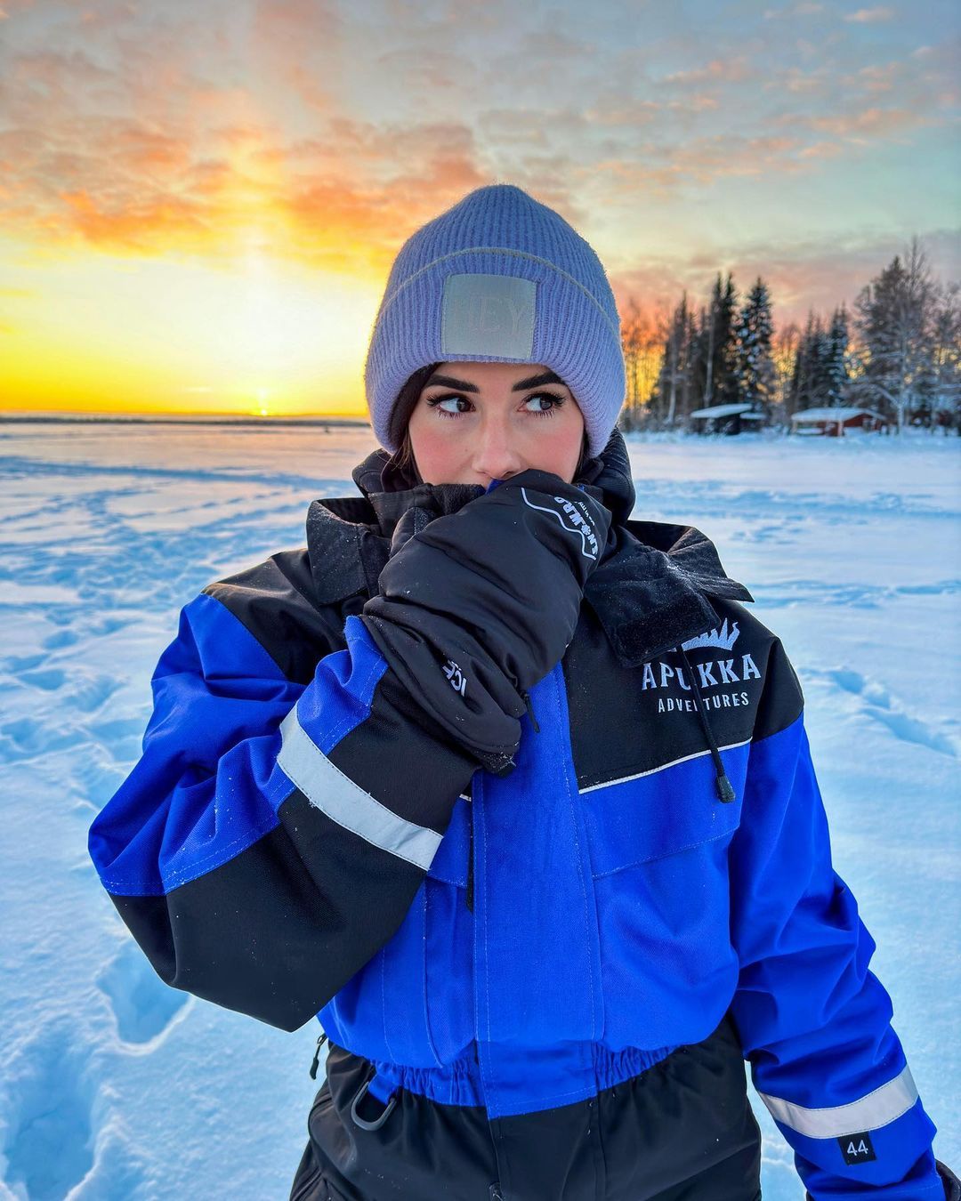 Sarah Engels liegt nach ihrem Ski-Unfall im Krankenhaus.