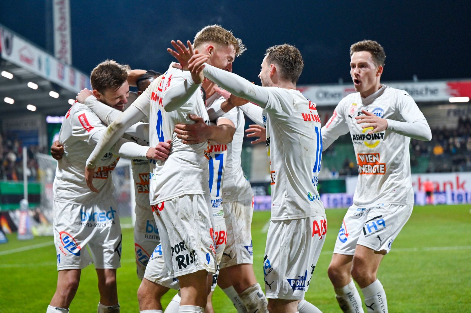 Floridsdorf jubelt in Ried