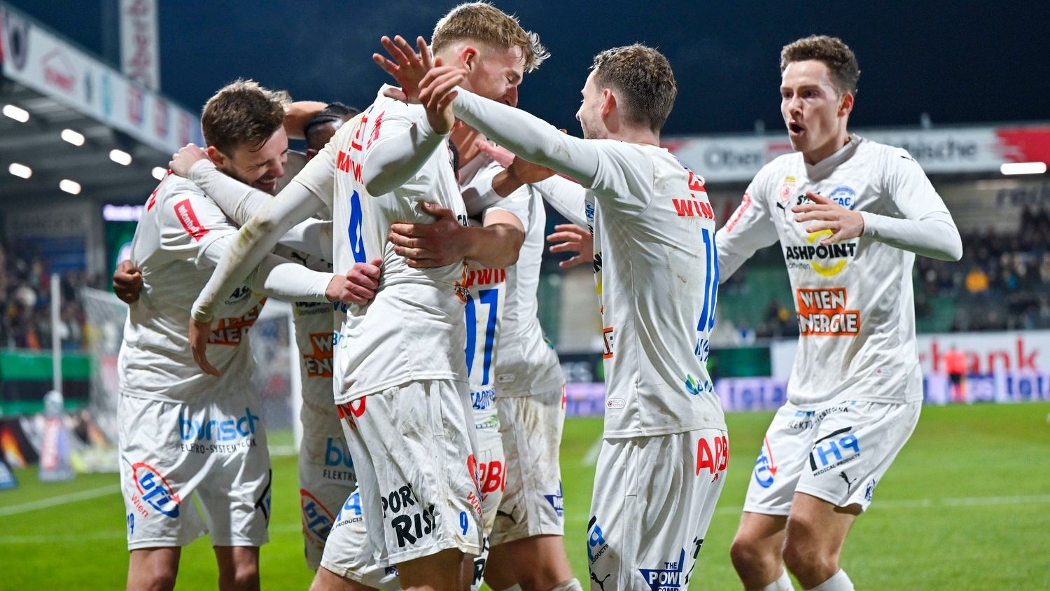 Floridsdorf jubelt in Ried