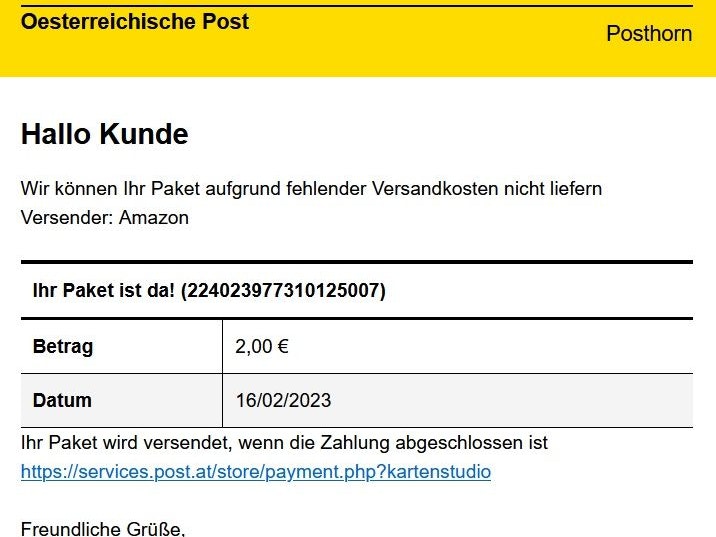 Auch die "Heute"-Redaktion wird zuweilen von betrügerischen Mails nicht verschont.
