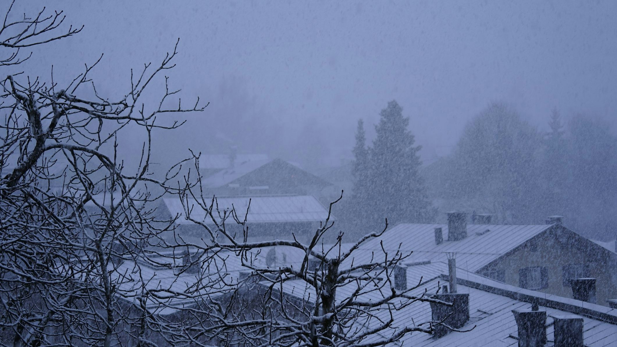Nach dem Wochenende verschiebt sich die Schneefallgrenze immer weiter nach unten.