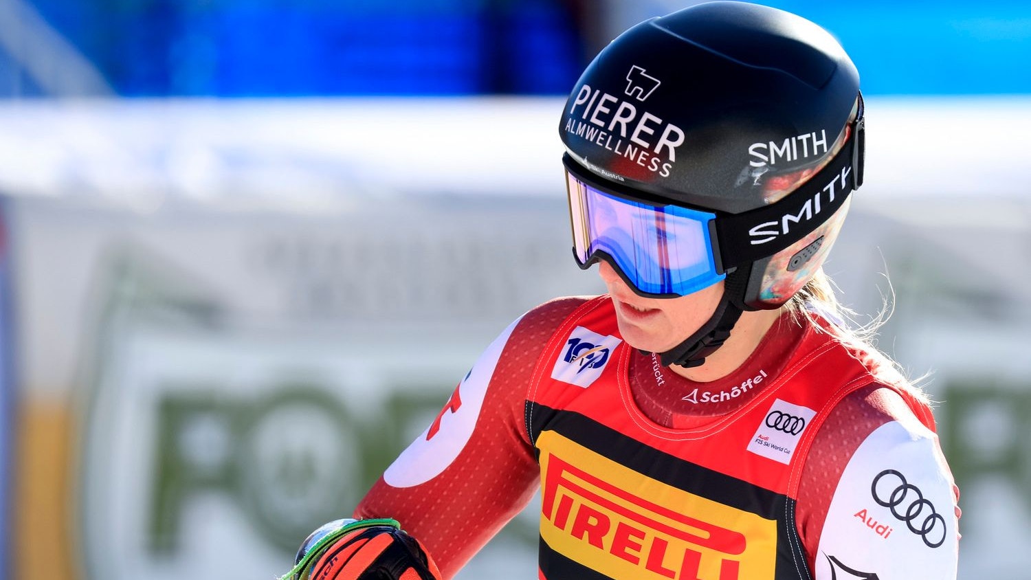 Österreichs Ski-Star Conny Hütter. 