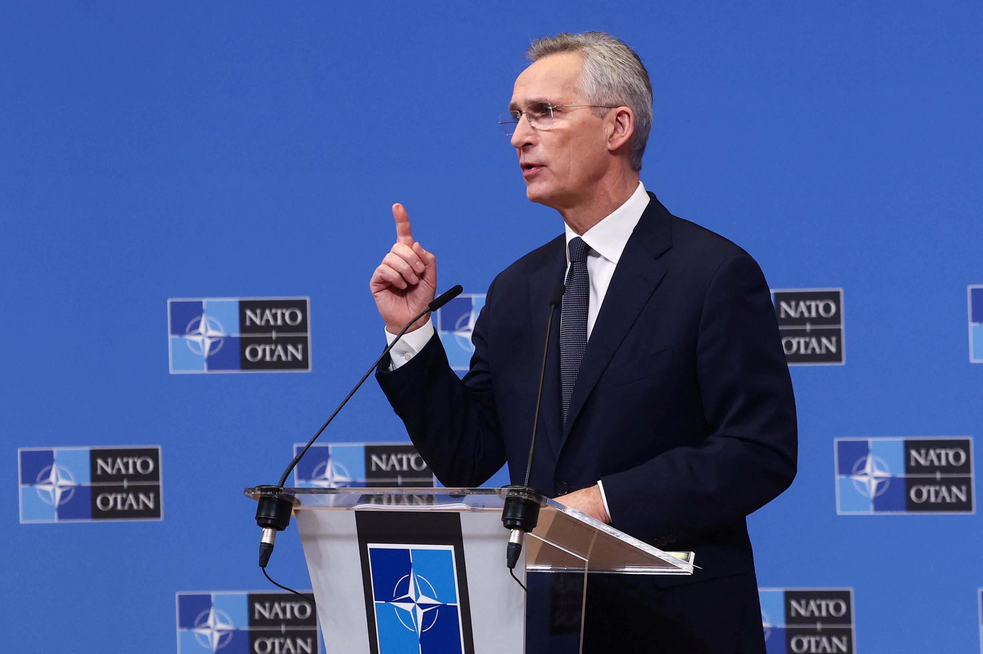 Nato-Generalsekretär Jens Stoltenberg fordert von den USA, der Ukraine zu liefern, 