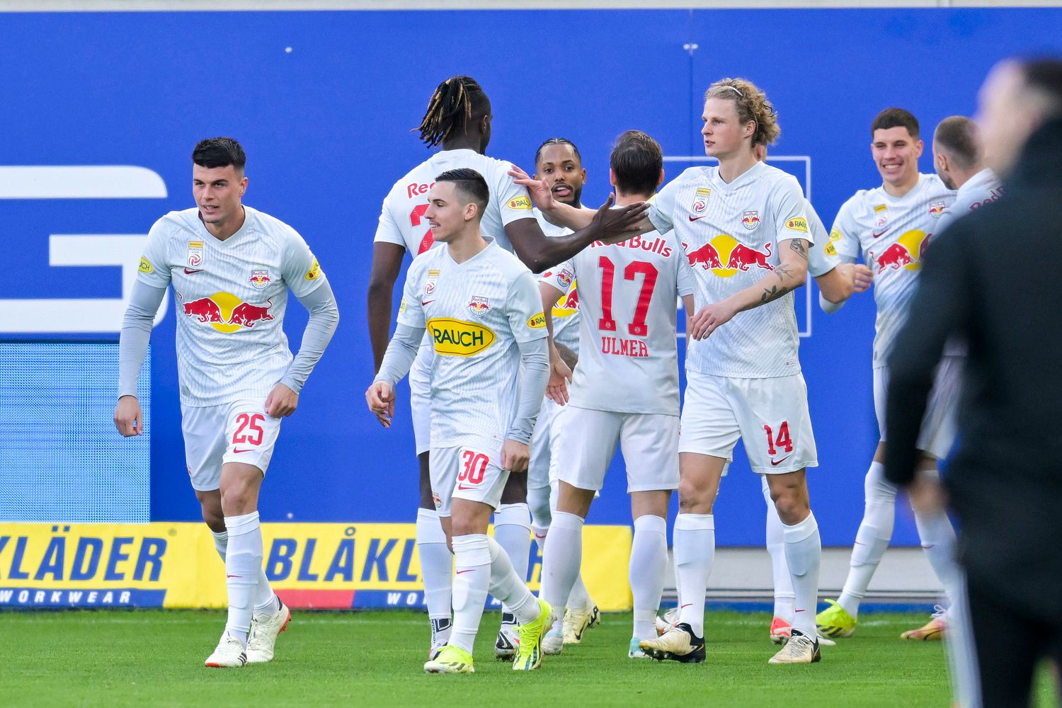 Blitz-Jubel bei Salzburg