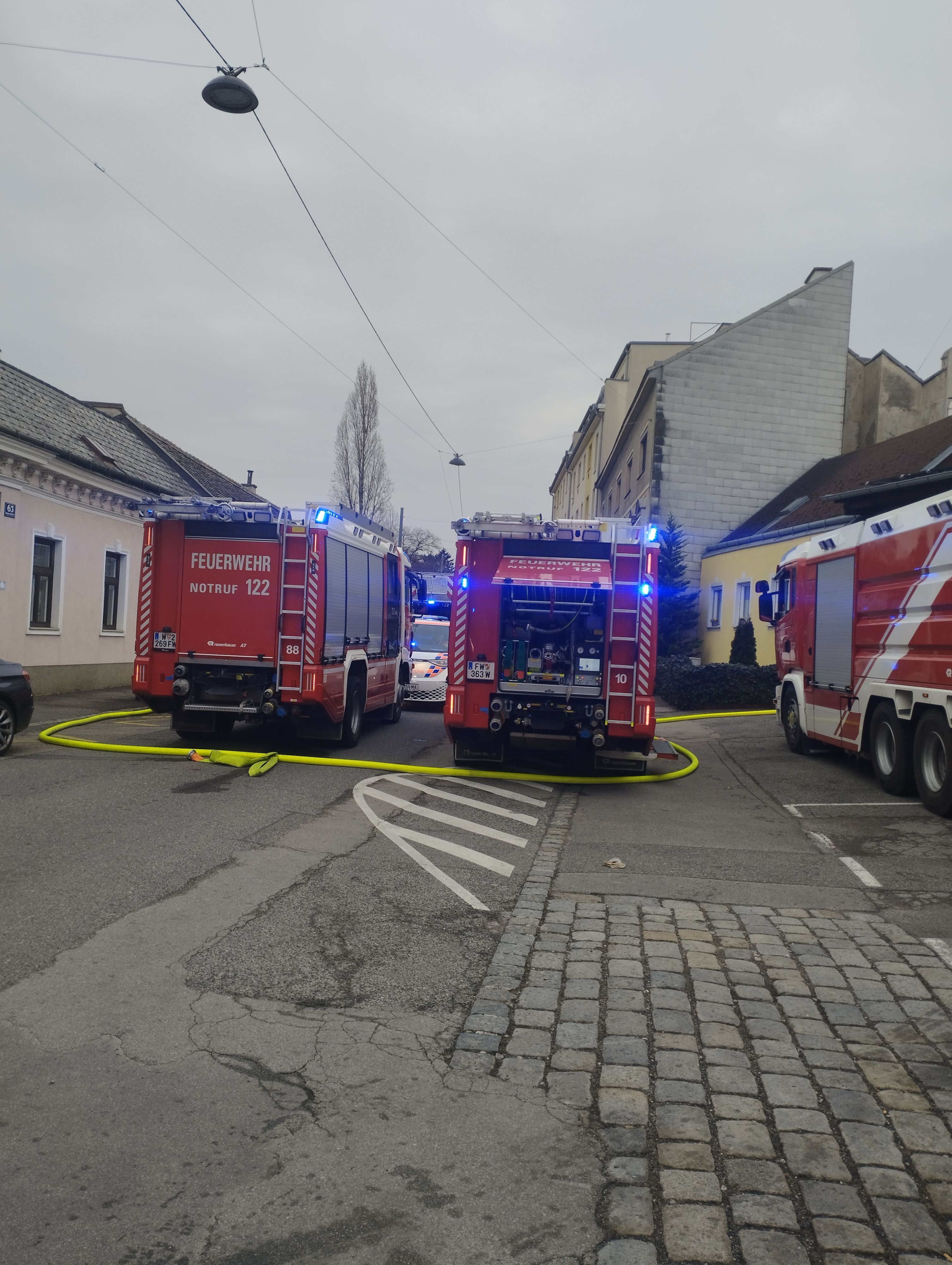 Löscheinsatz am Samstag in einer Simmeringer Werkstatt