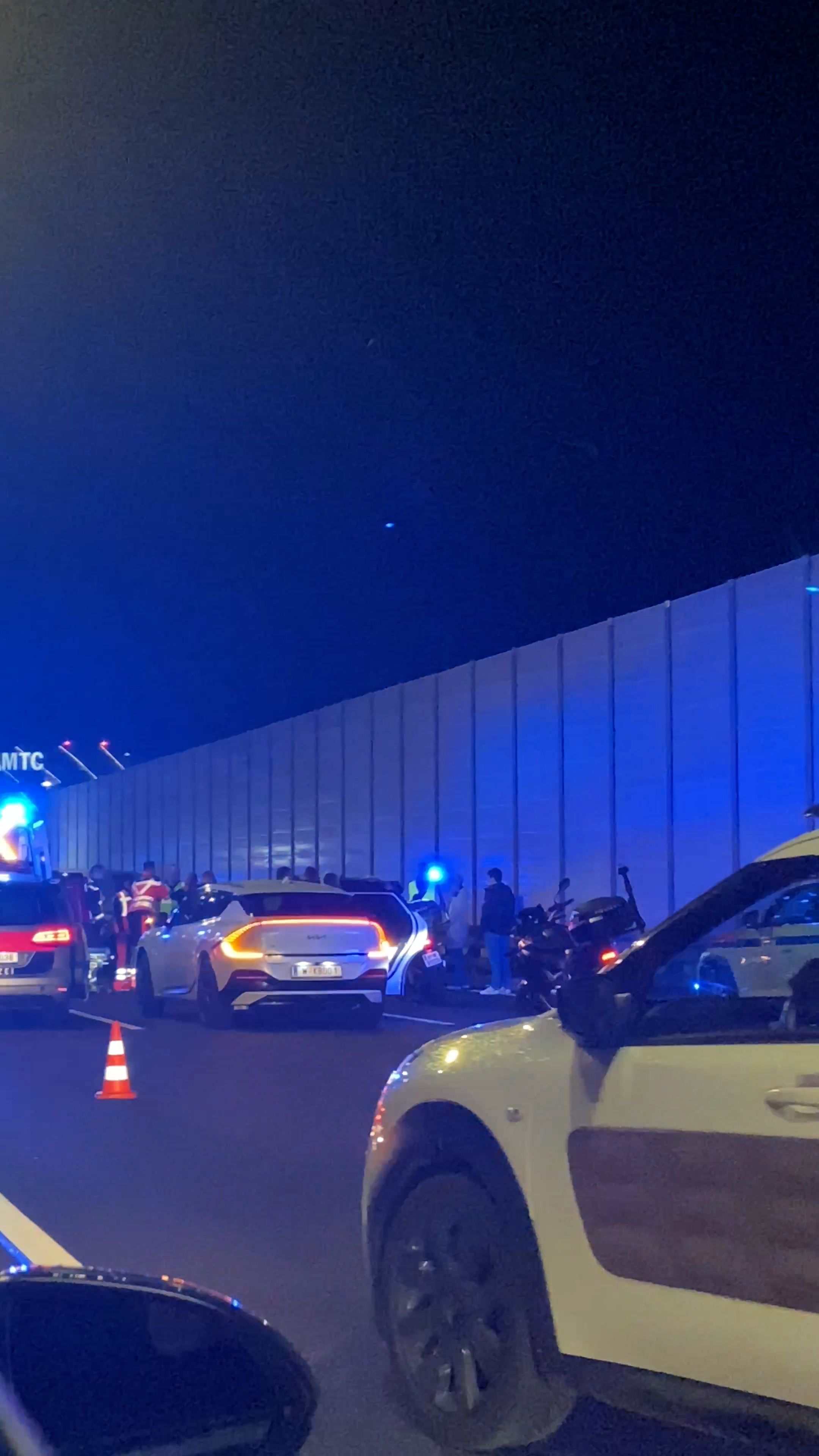 Lebensrettung auf der Autobahn