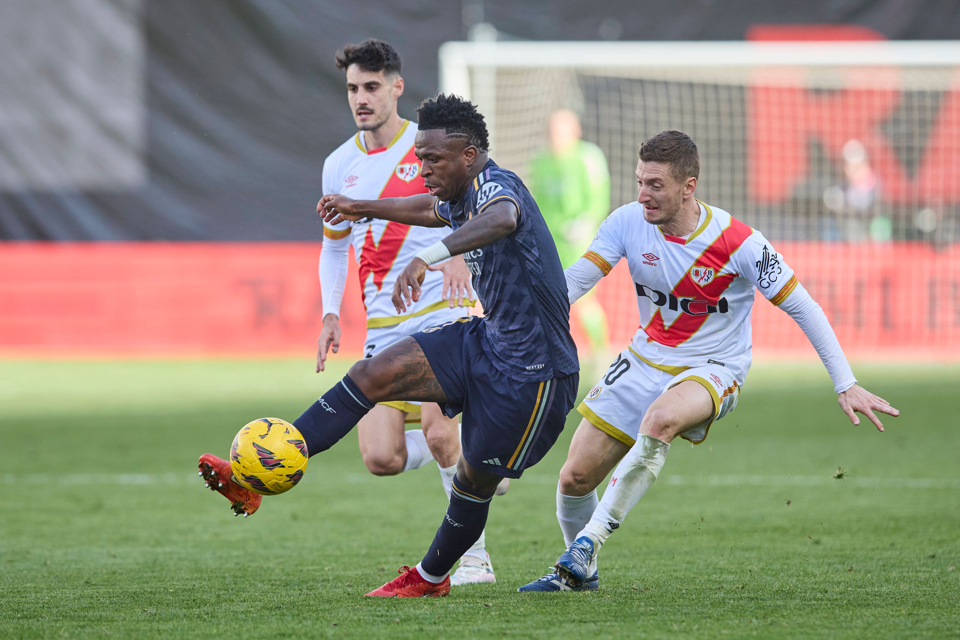 Vinicius kam über ein 1:1 nicht hinaus.&nbsp;