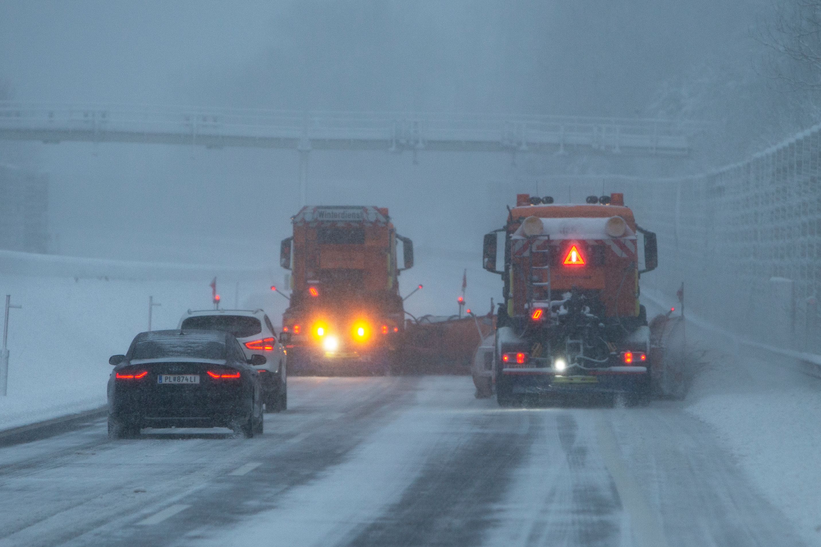 Österreich muss sich in dieser Woche wieder auf Schnee und Eisregen einstellen.