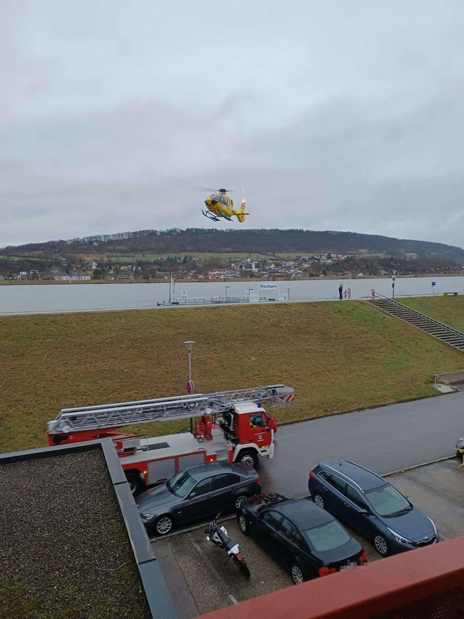 Medizinischer Notfall: Einsatz in Pöchlarn