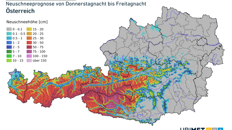 Eine erste Modellprognose für Freitag. Es gibt aber noch einige Unsicherheiten.