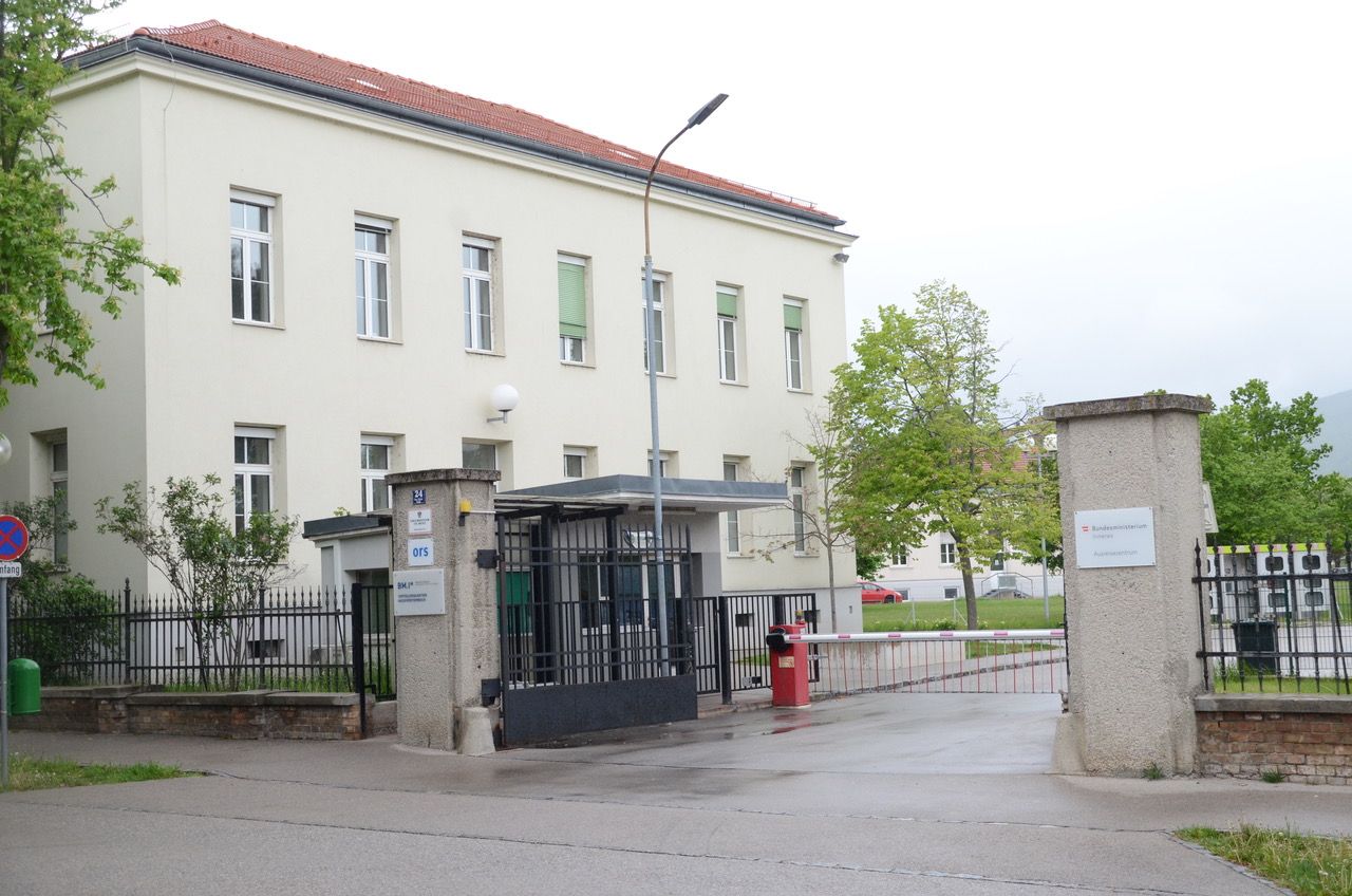 Das Flüchtlingslager in Traiskirchen (Symbolfoto)