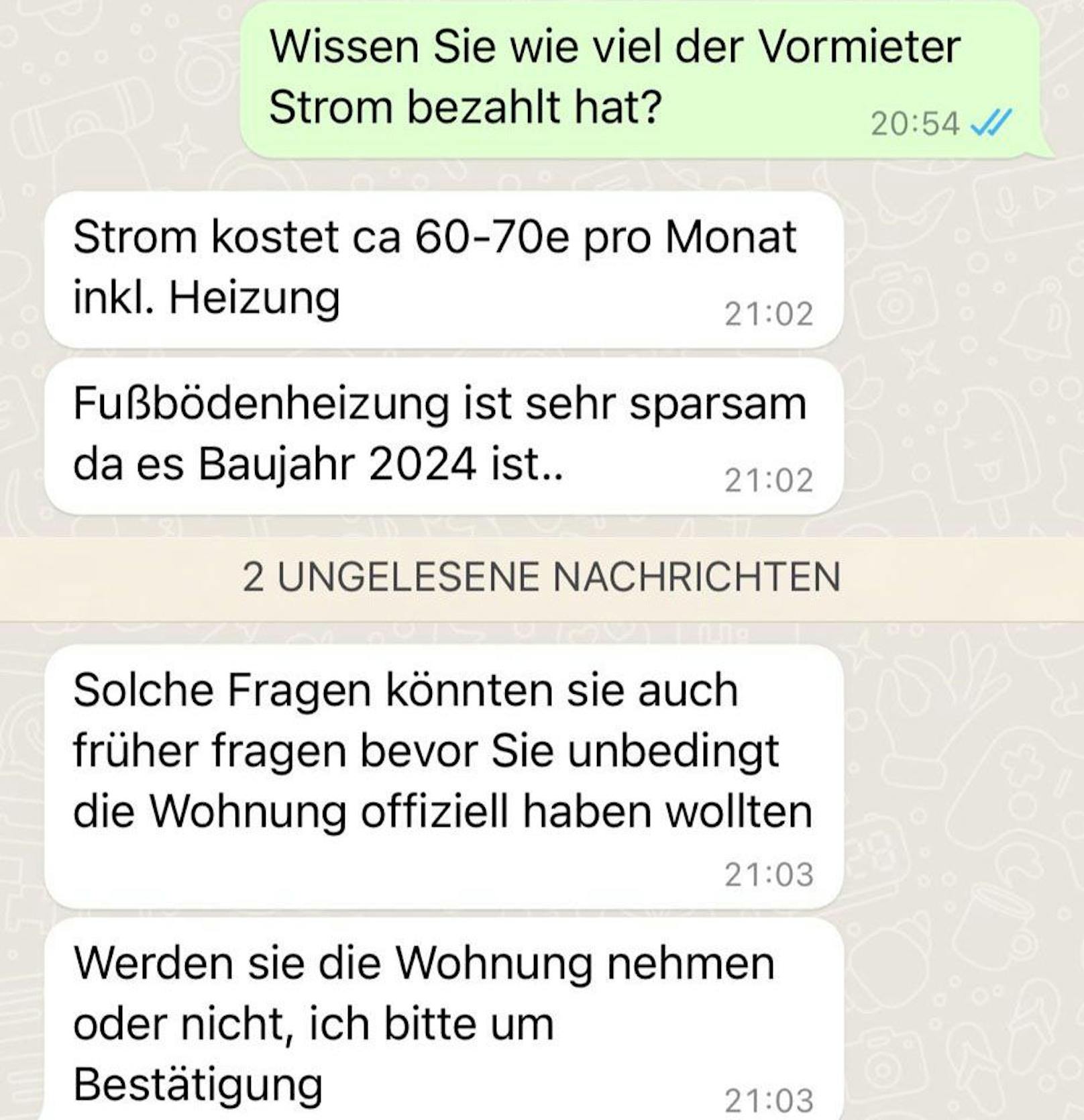 Adam A. hatte regen Kontakt mit der Immo-Firma, alles schien professionell.