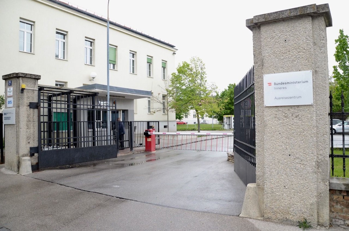 Das Flüchtlingslager in Traiskirchen