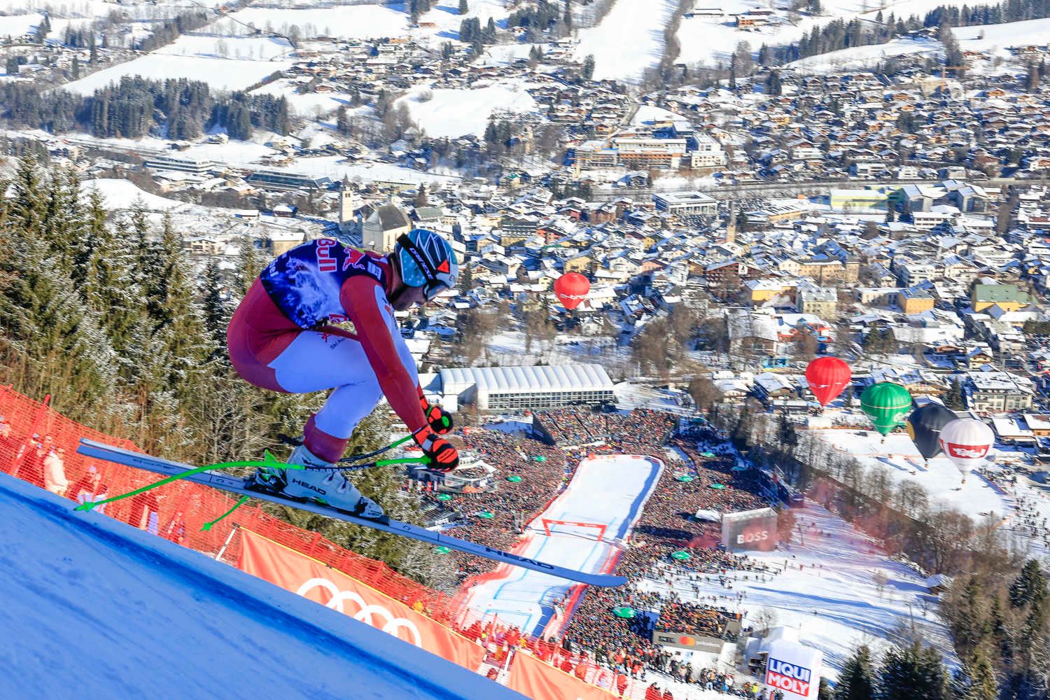 Nur mehr eine Abfahrt in Kitzbühel