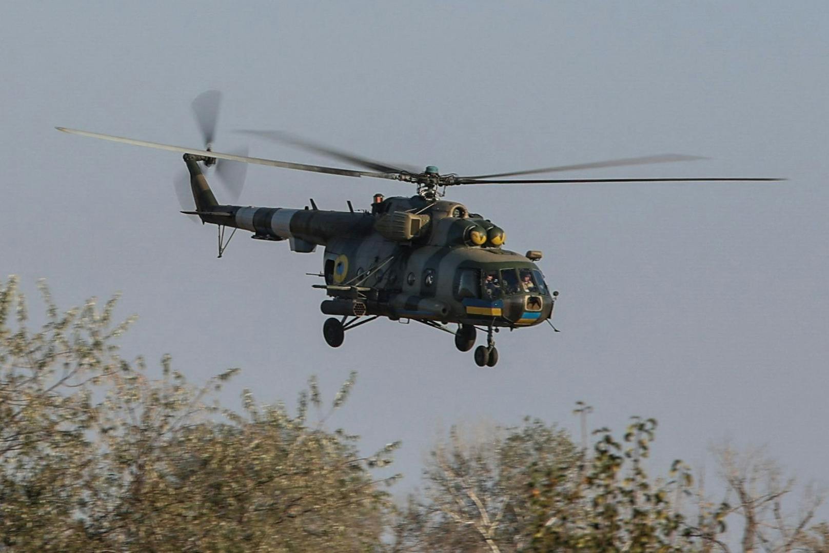 Einen solchen Hubschrauber - Mi-8 - entführte der russische Pilot in die Ukraine