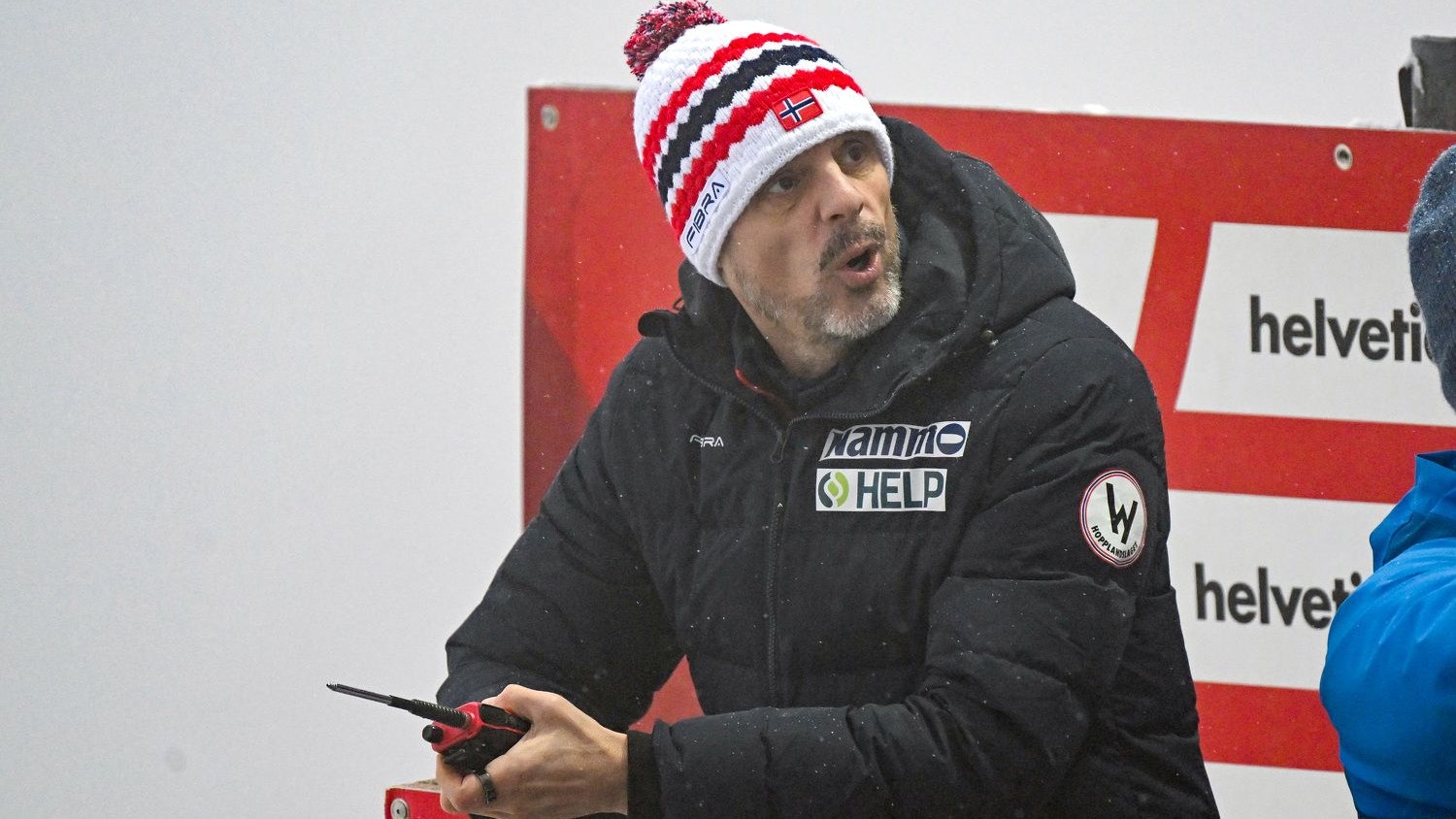 Alexander Stöckl, der österreichische Trainer der Norweger. 