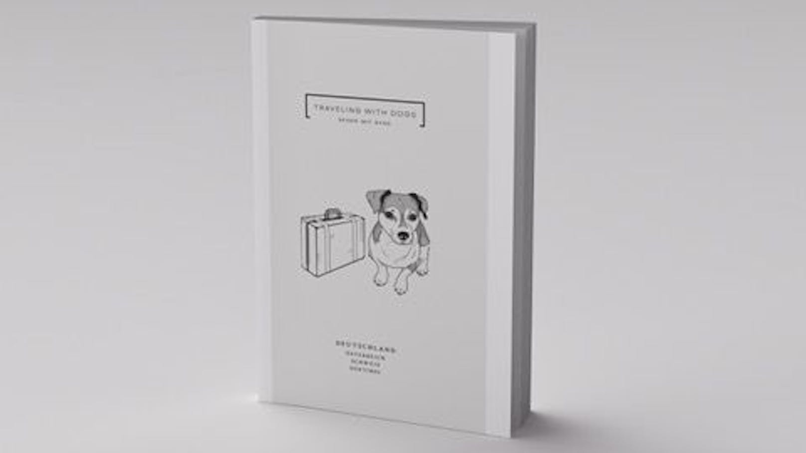 "Traveling with dogs" lautet der Titel des neuen Buches.