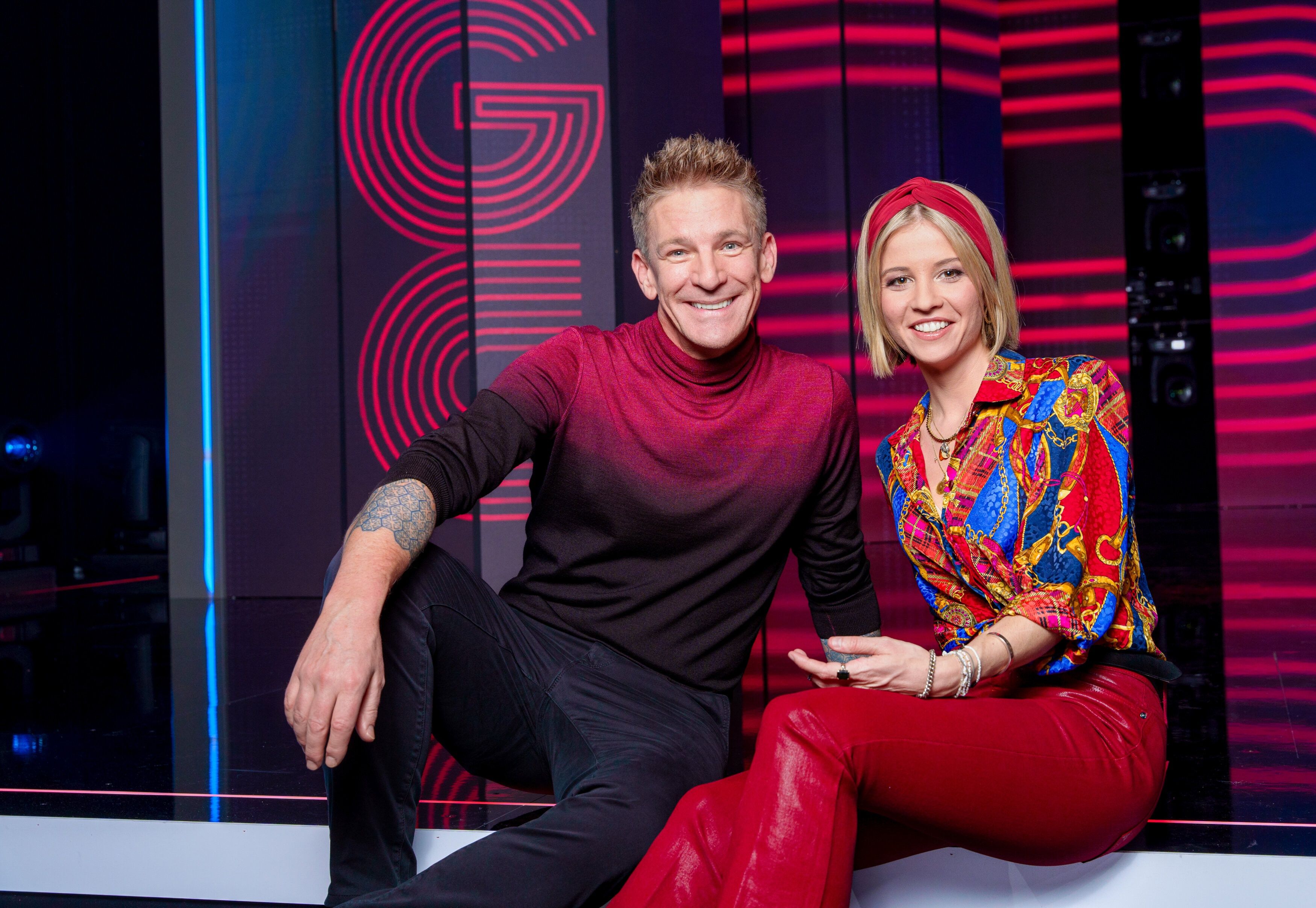 Andi Knoll und Fanni Stapf moderieren 