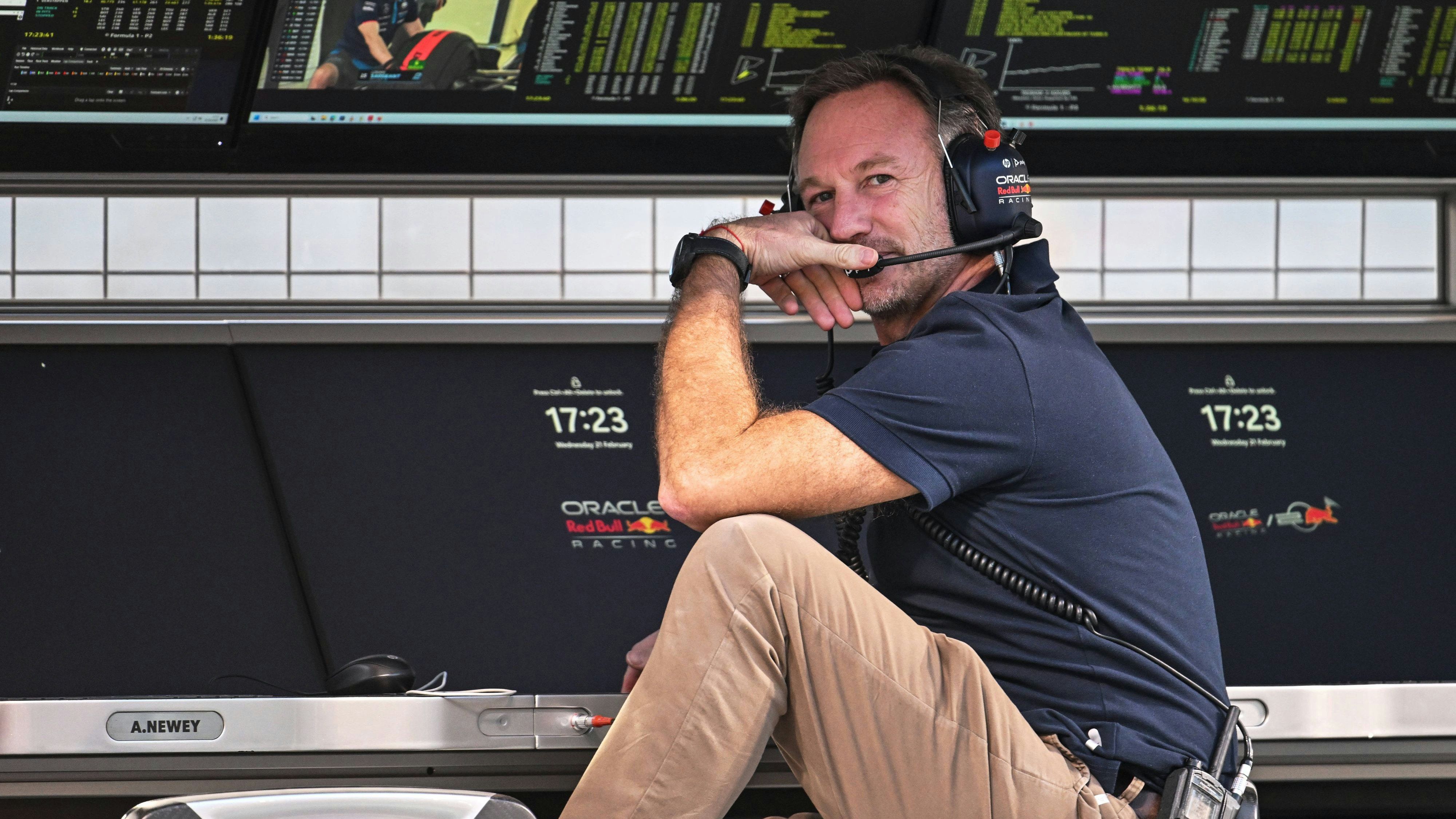 Red-Bull-Teamchef Christian Horner. 