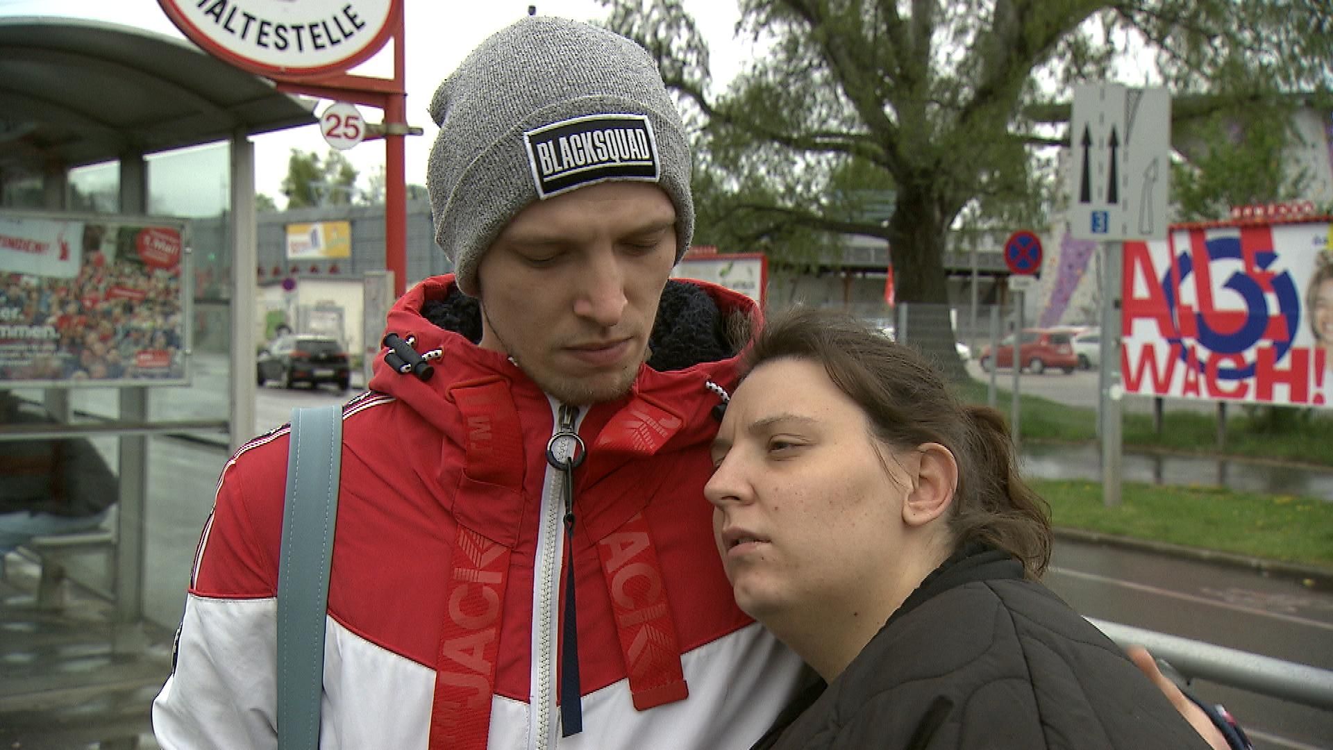 Scott vor der vierten Geburt mit seiner Kerstin