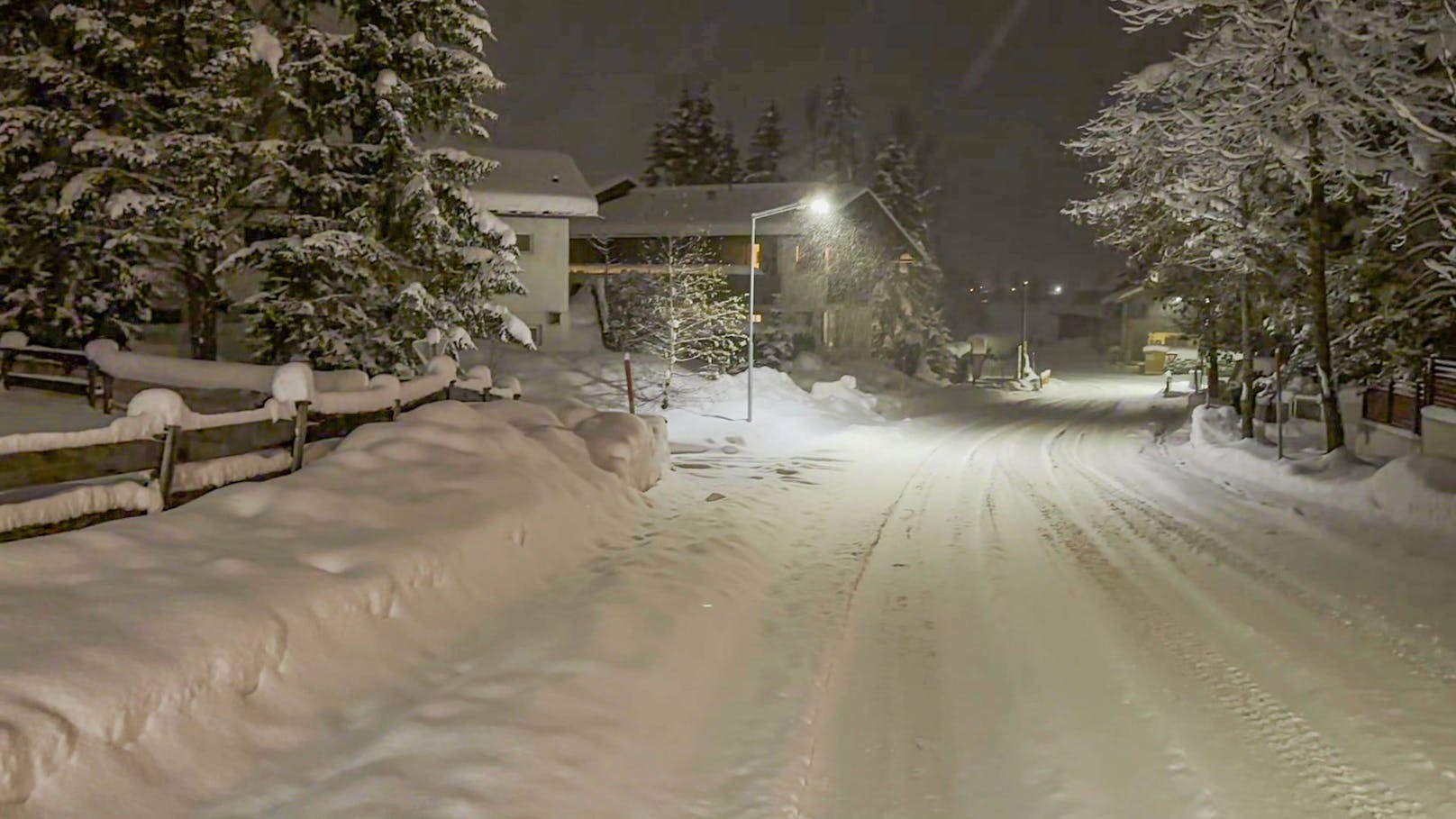 In Österreich werden teils starke Schneefälle erwartet.