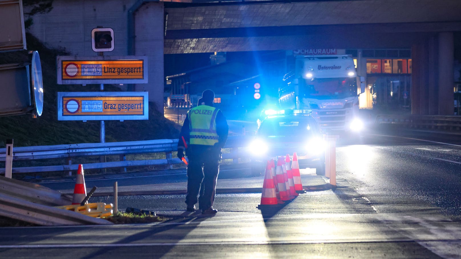 Tödlicher Crash in Tunnel – Pyhrnautobahn gesperrt