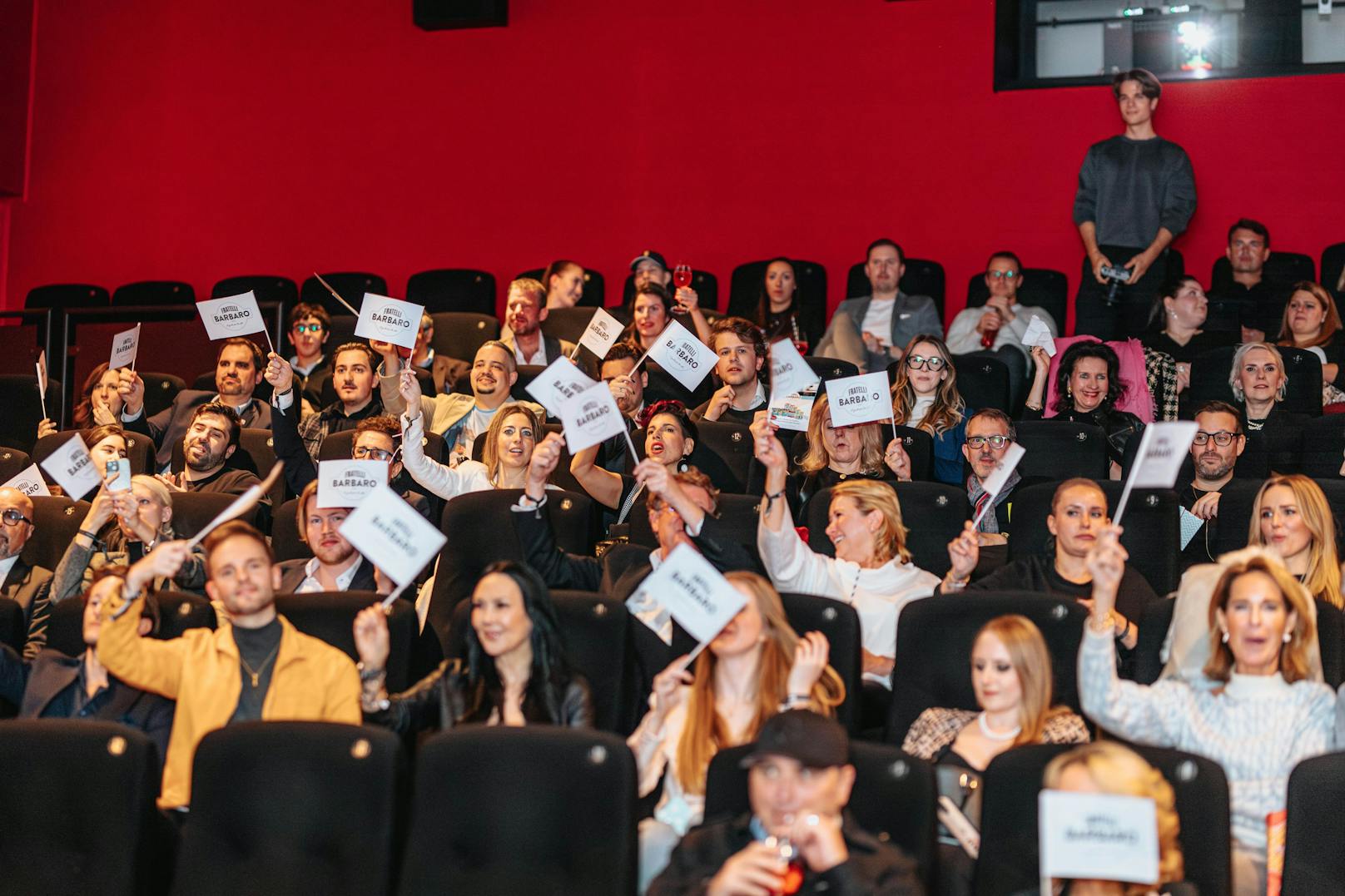 Der Saal im Lugner Kino platzte aus allen Nähten