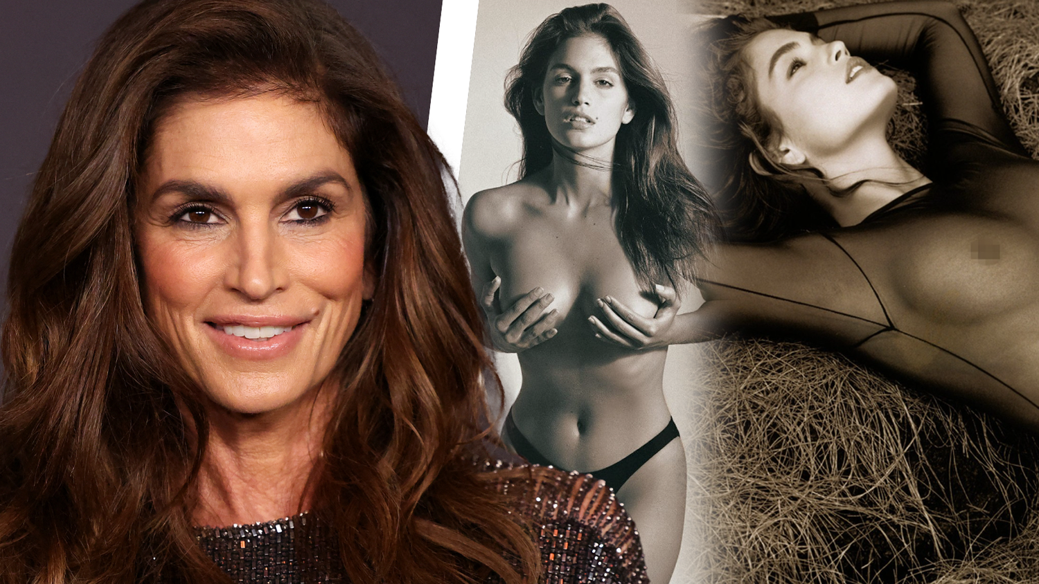 Cindy Crawford zog sich für den "Playboy" aus.