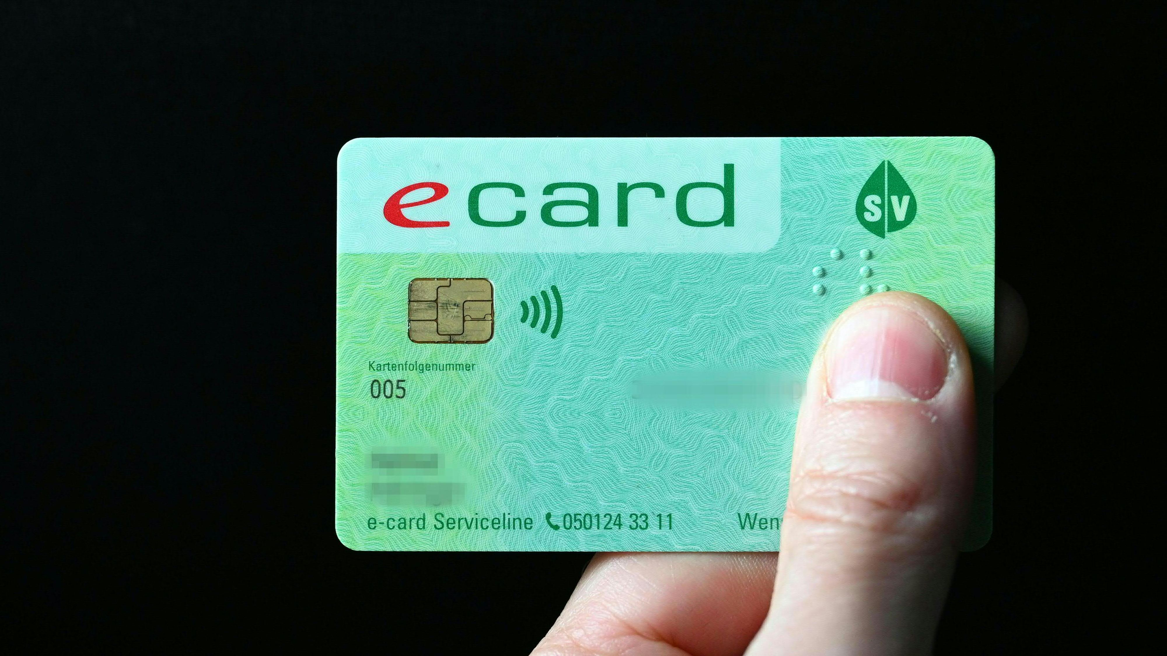 Wessen E-Card kein Foto hat, der hat im neuen Jahr große Probleme bekommen.