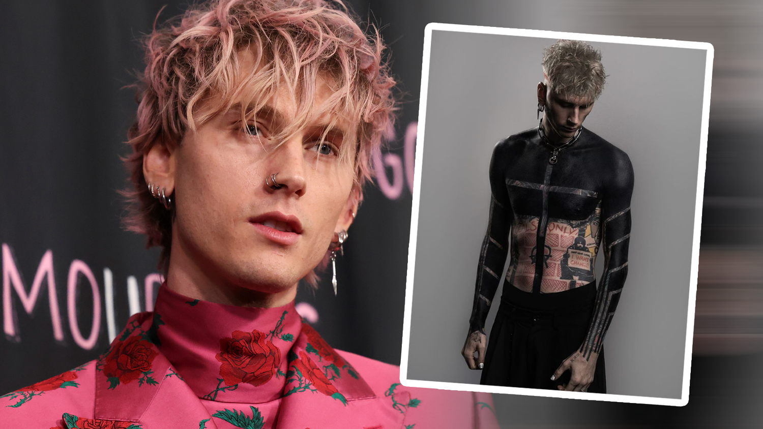 Machine Gun Kelly war im Tattoo-Studio.